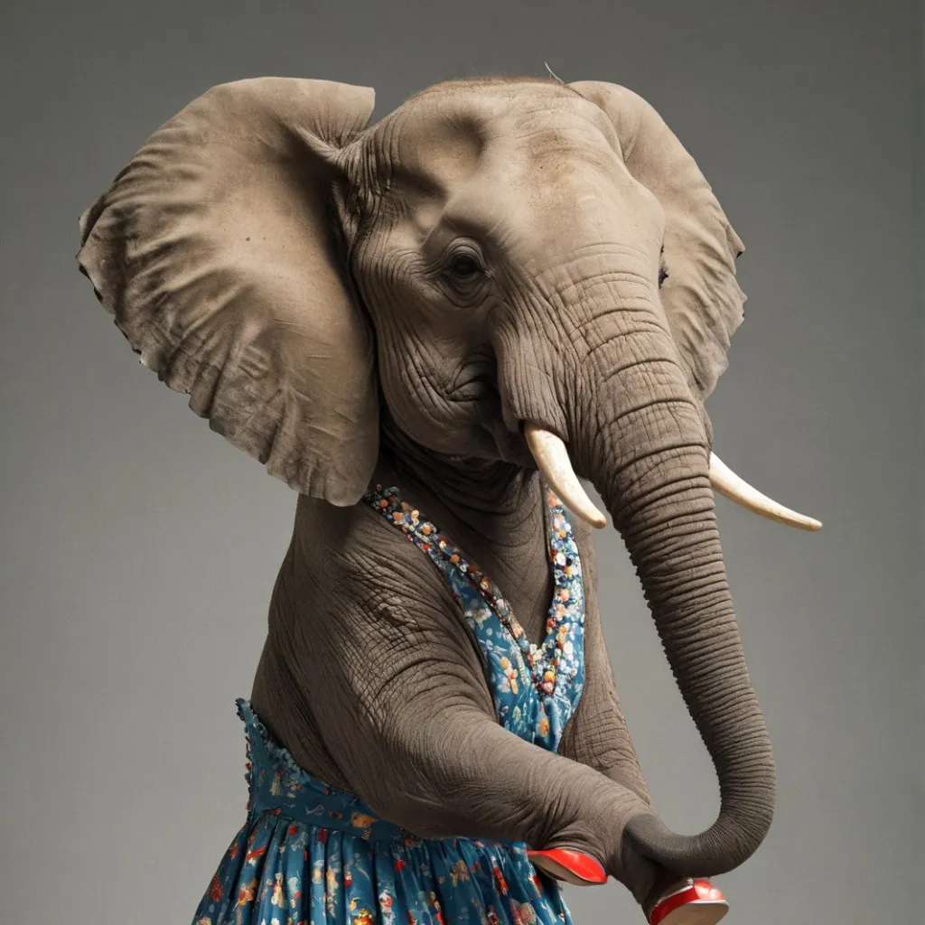 chat with ai character: elephant woman 3
