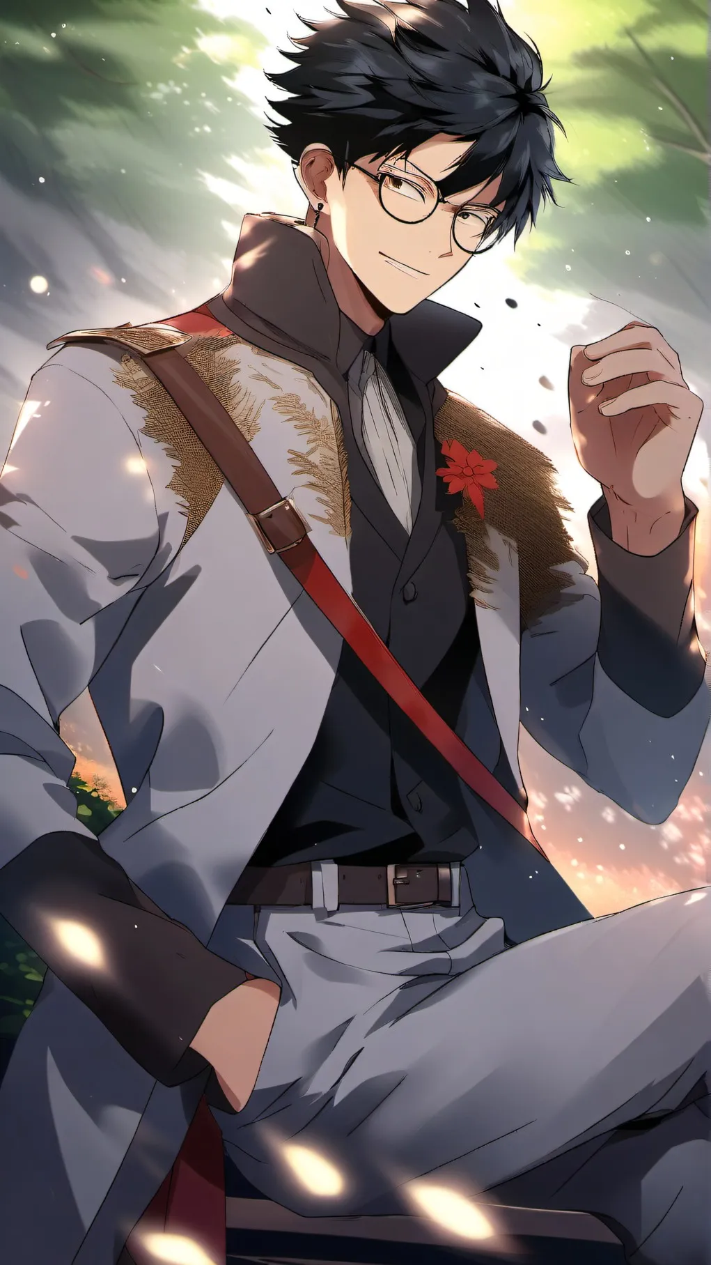 ai character: tenya Iida background