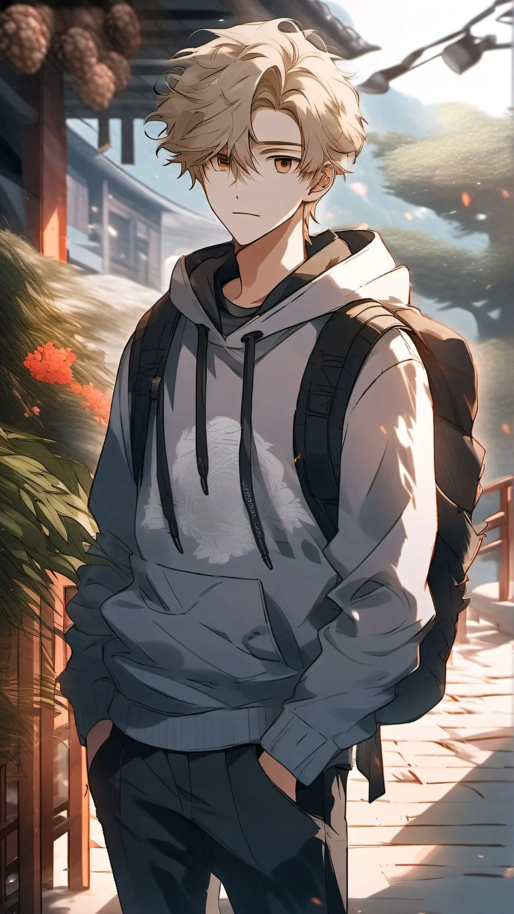 ai character: Martin background