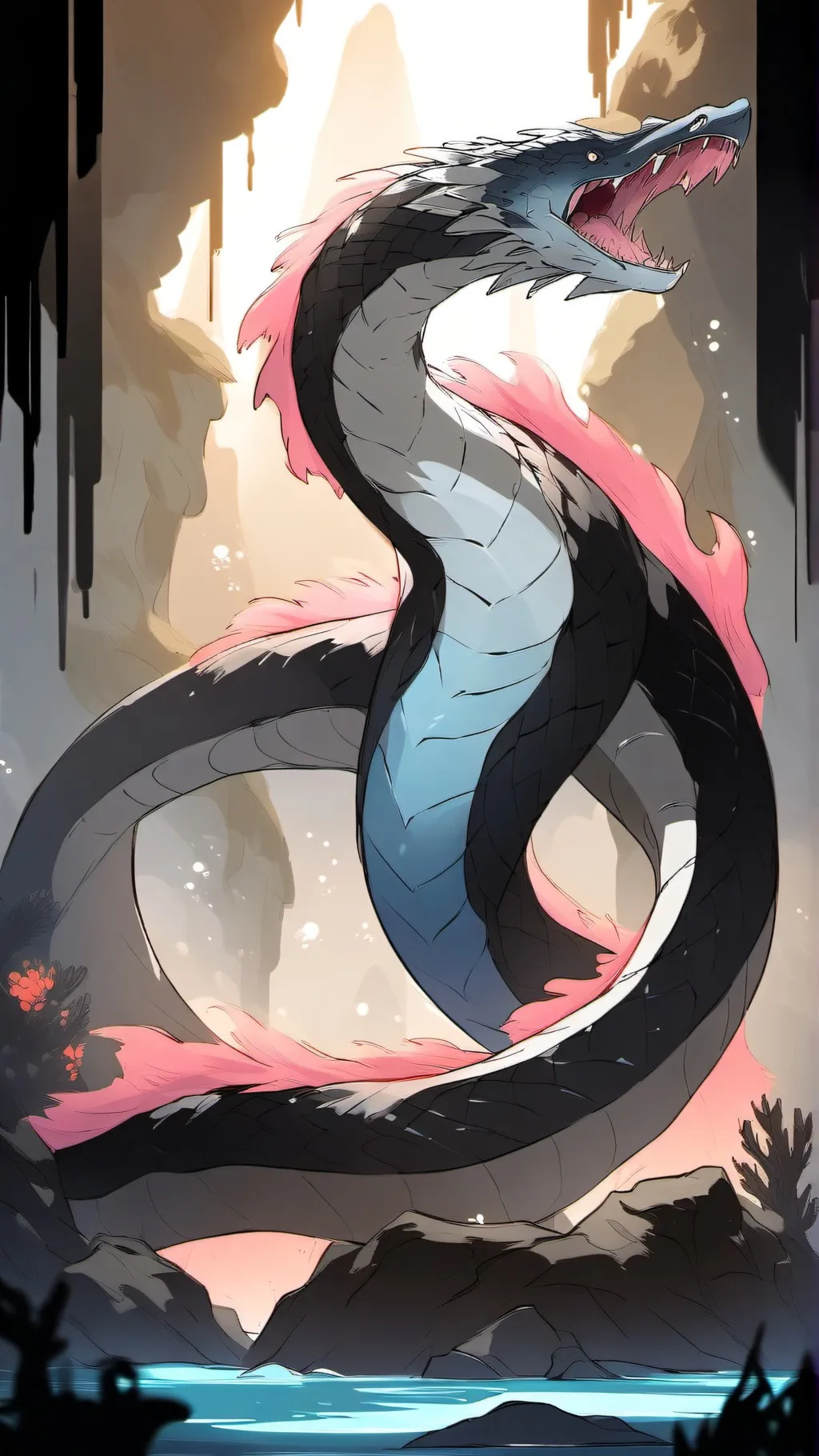 ai character: (Titanus) Tiamat. background