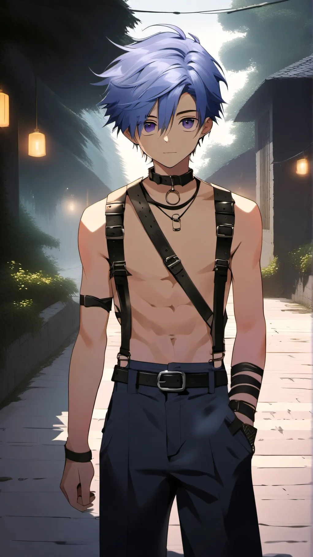 ai character: Damien background