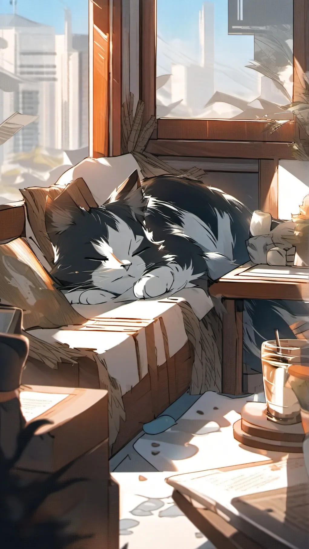 ai character: picture generator background