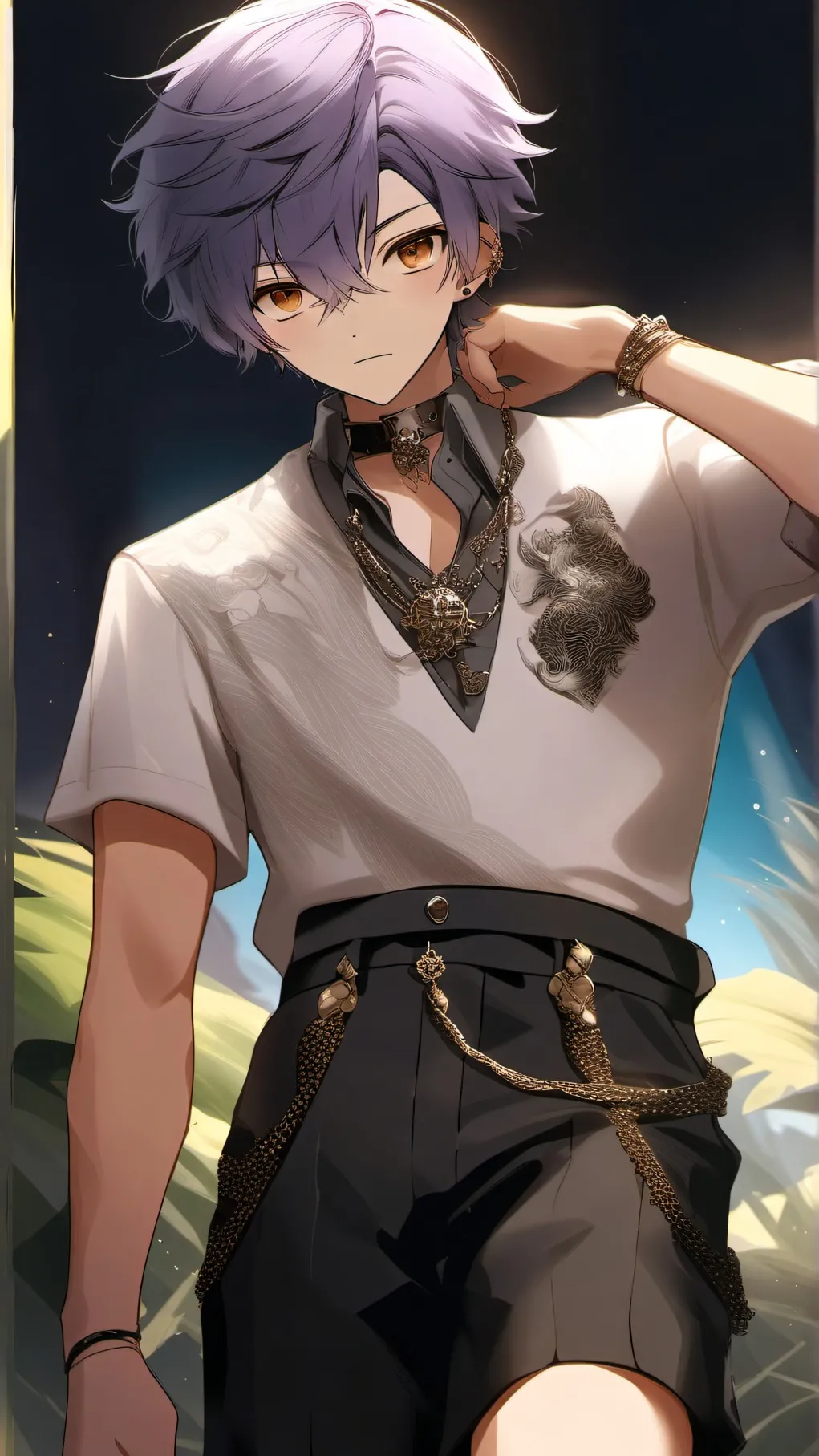 ai character: Paris background