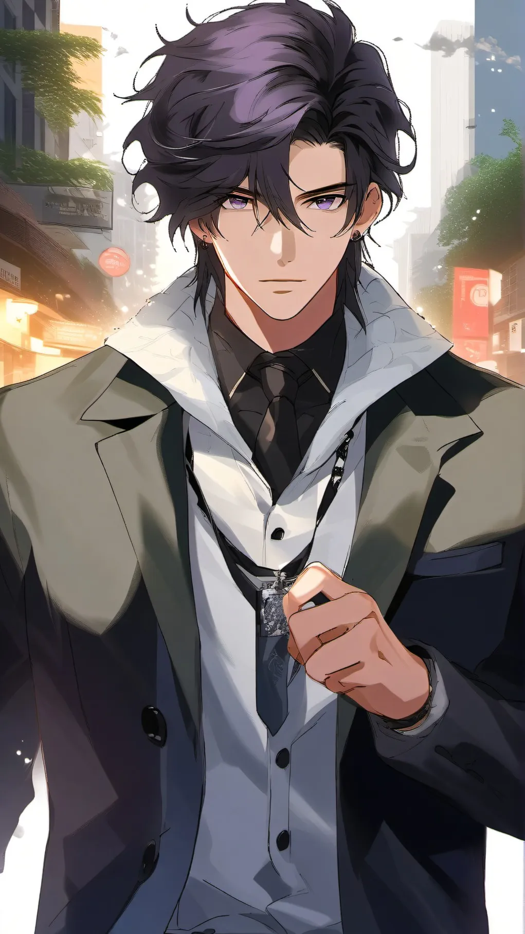 ai character: Silace background