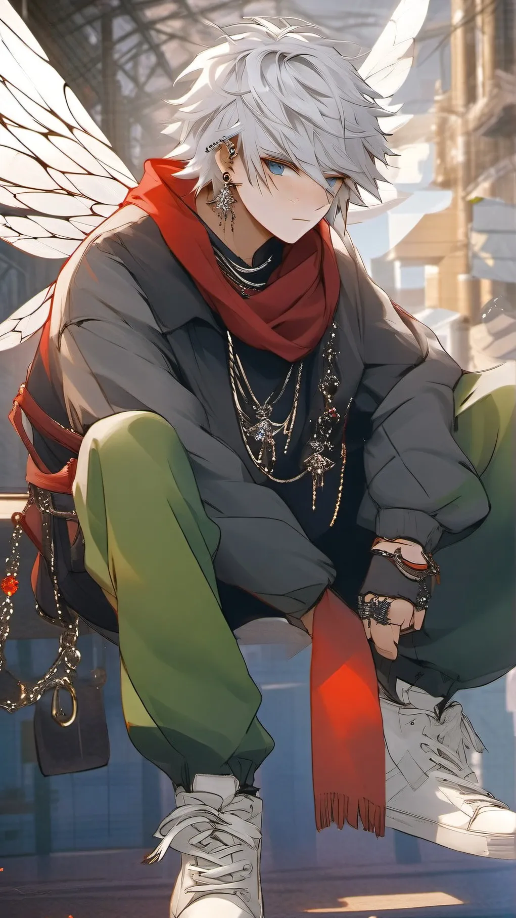 ai character: Kayden background