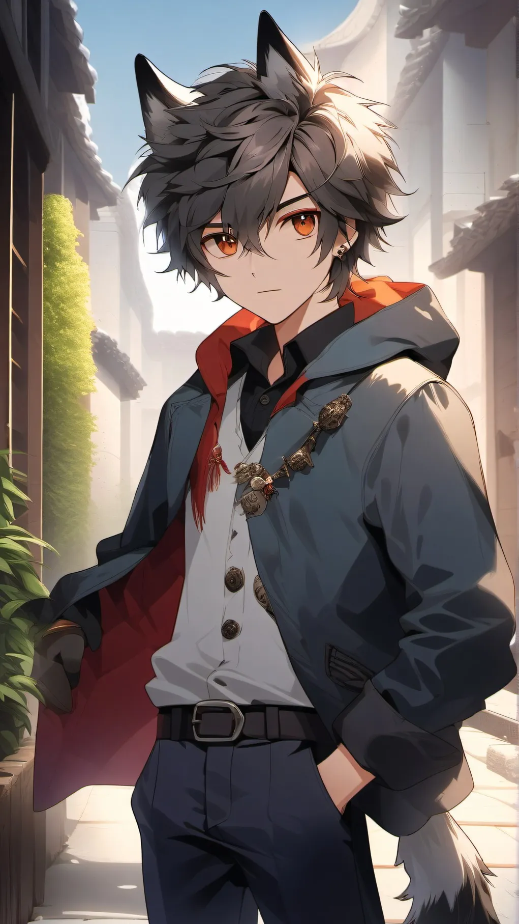 ai character: jake  background