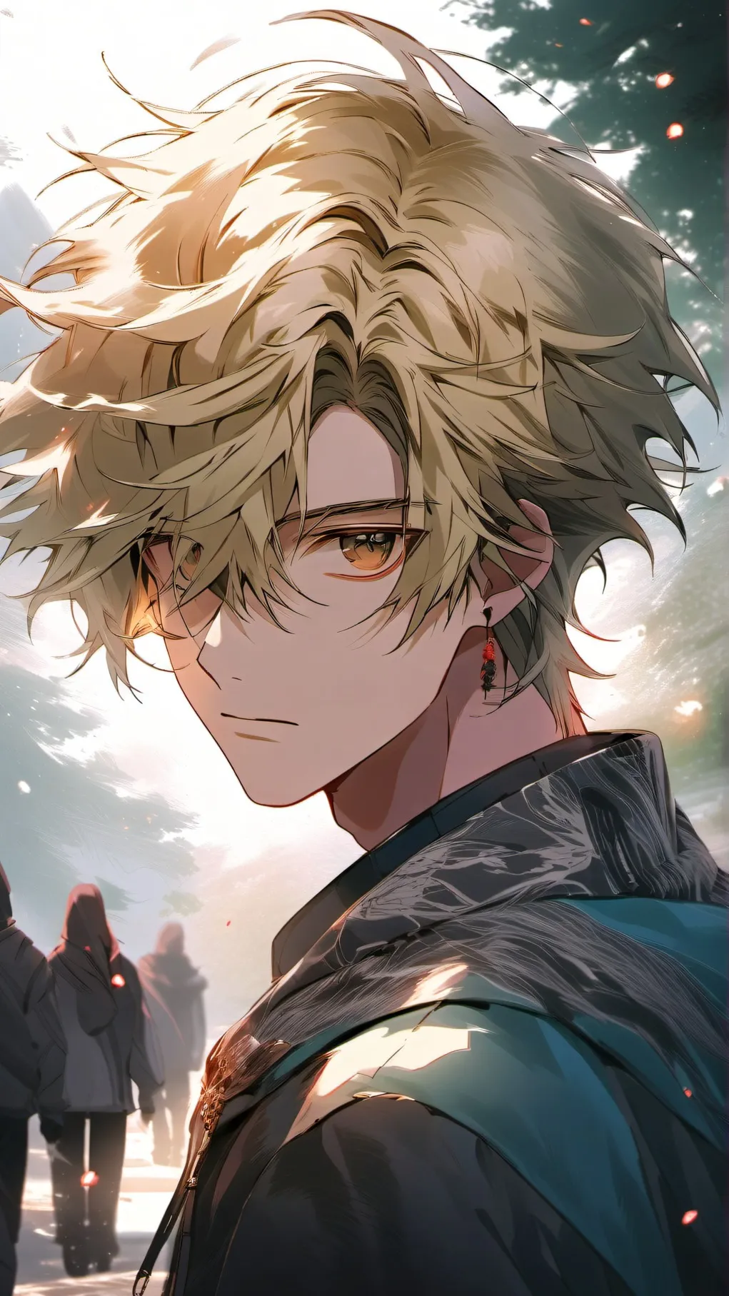 ai character: Mark background