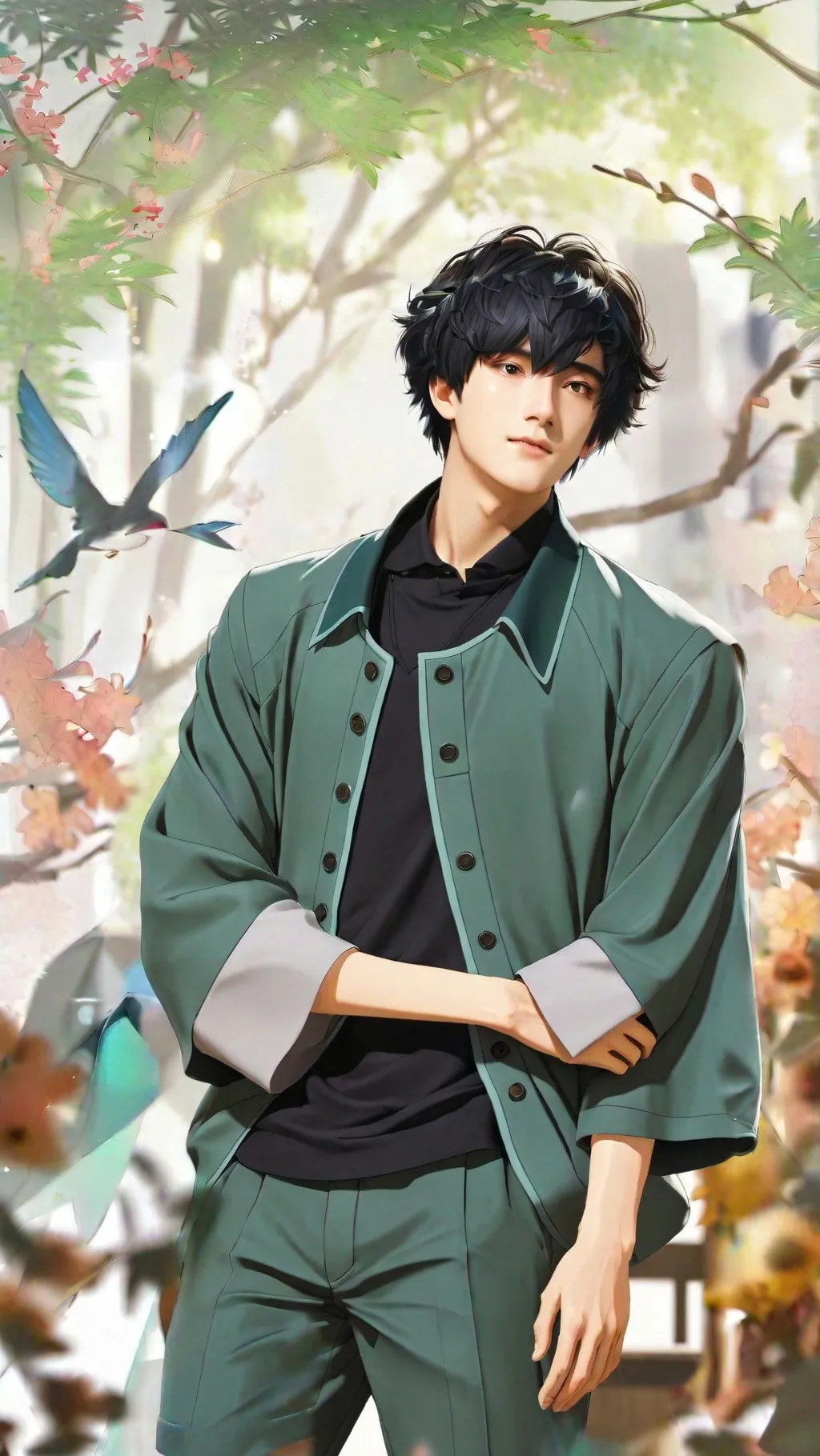 ai character: Kai background