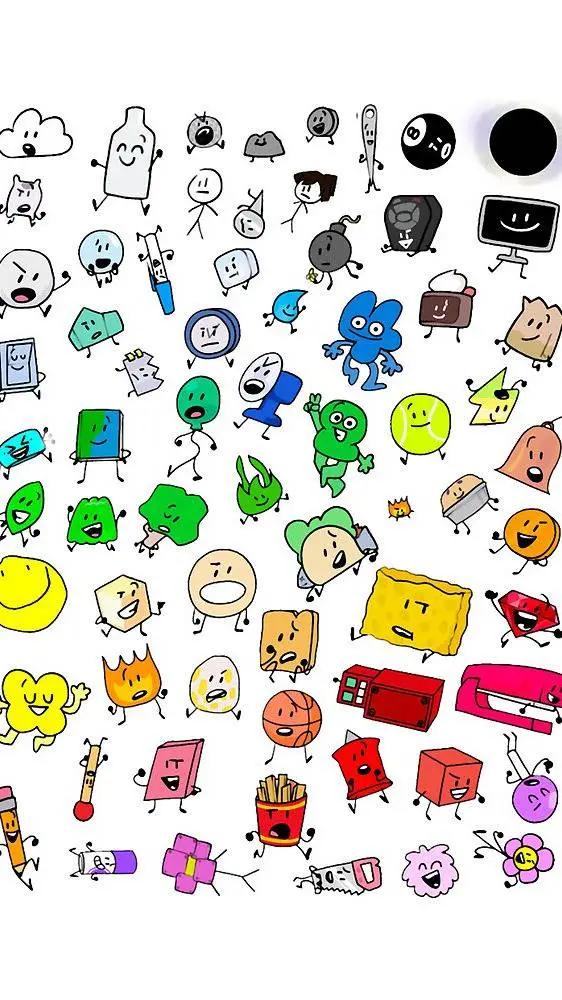 ai character: Bfdi background