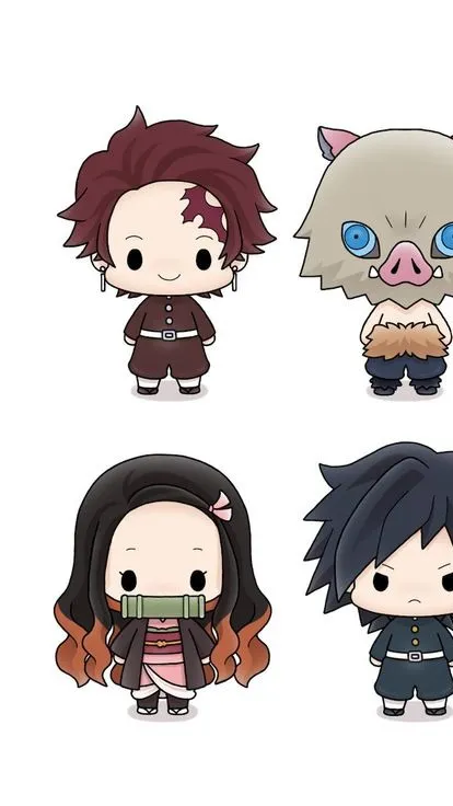 ai character: KNY baby boys!  background