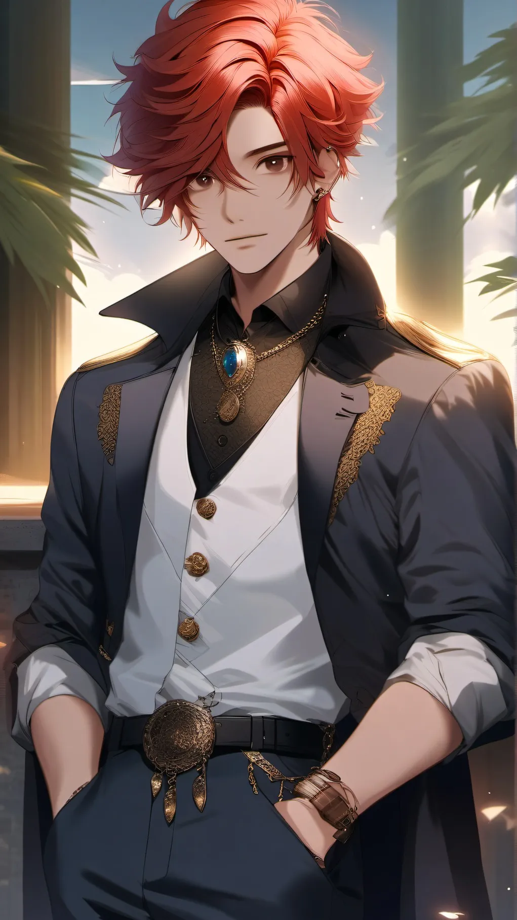 ai character: Max background