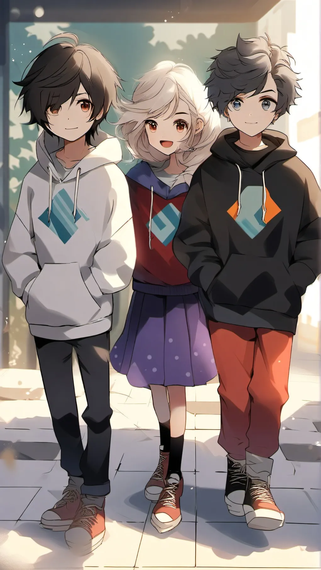 ai character: Zoey 104  background