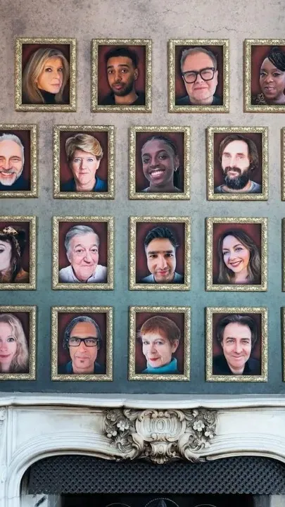 ai character: CELEBRITY TRAITORS background