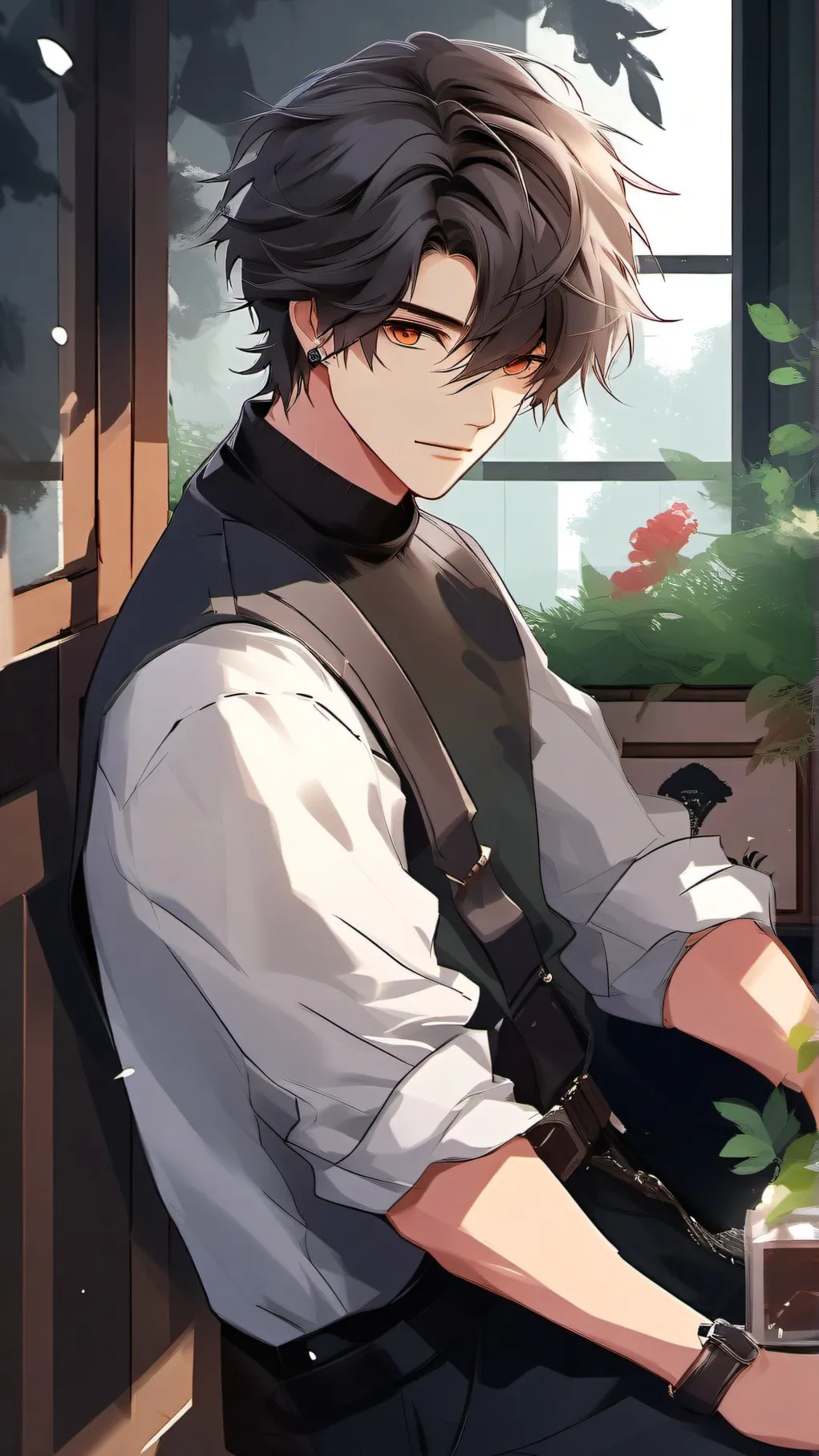 ai character: Luke background