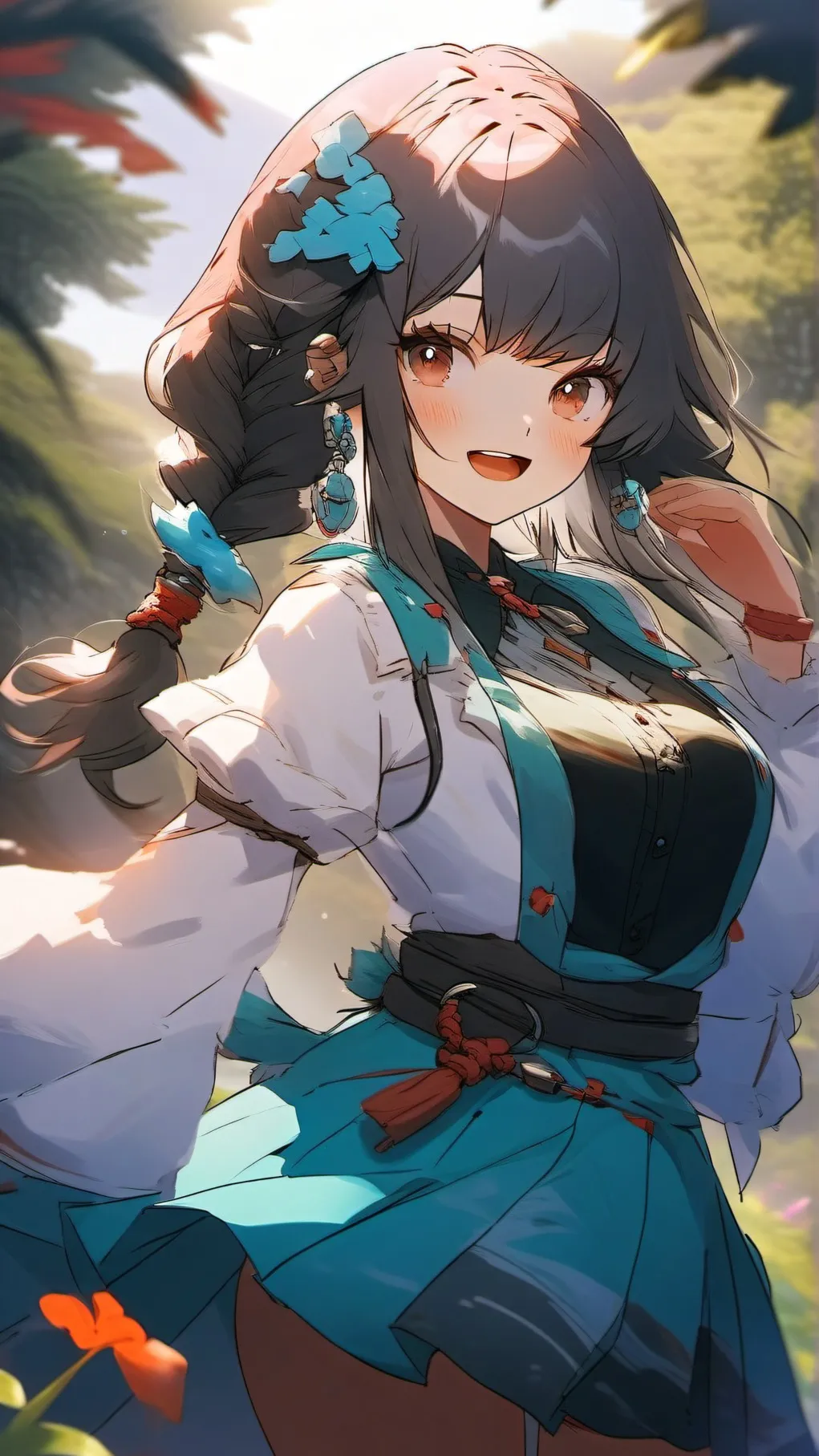 ai character: Lily background