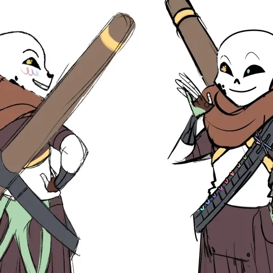 chat with ai character: Ink sans