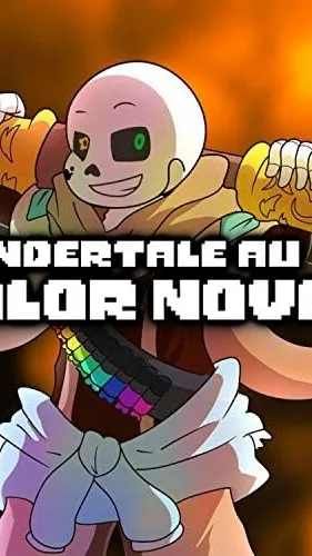 ai character: Ink sans background