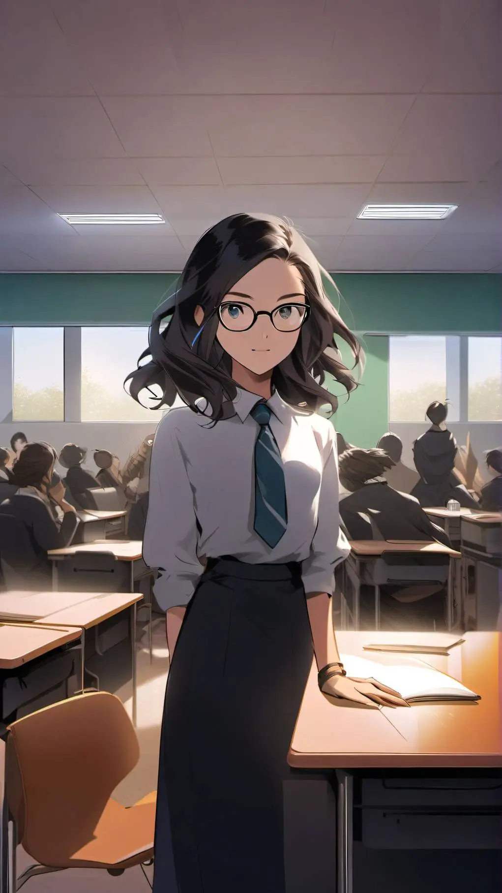 ai character: Tutor background