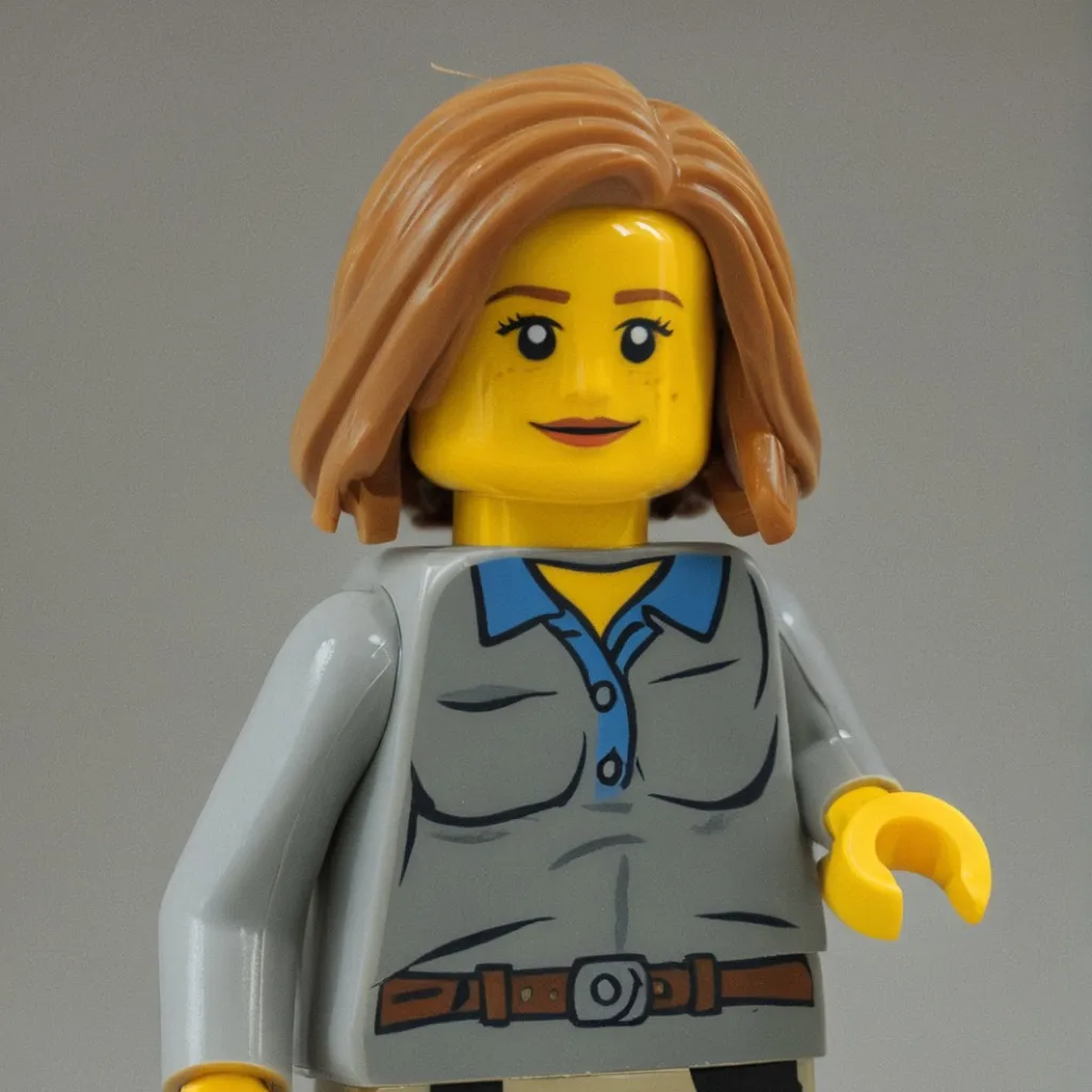 chat with ai character: Lego figure