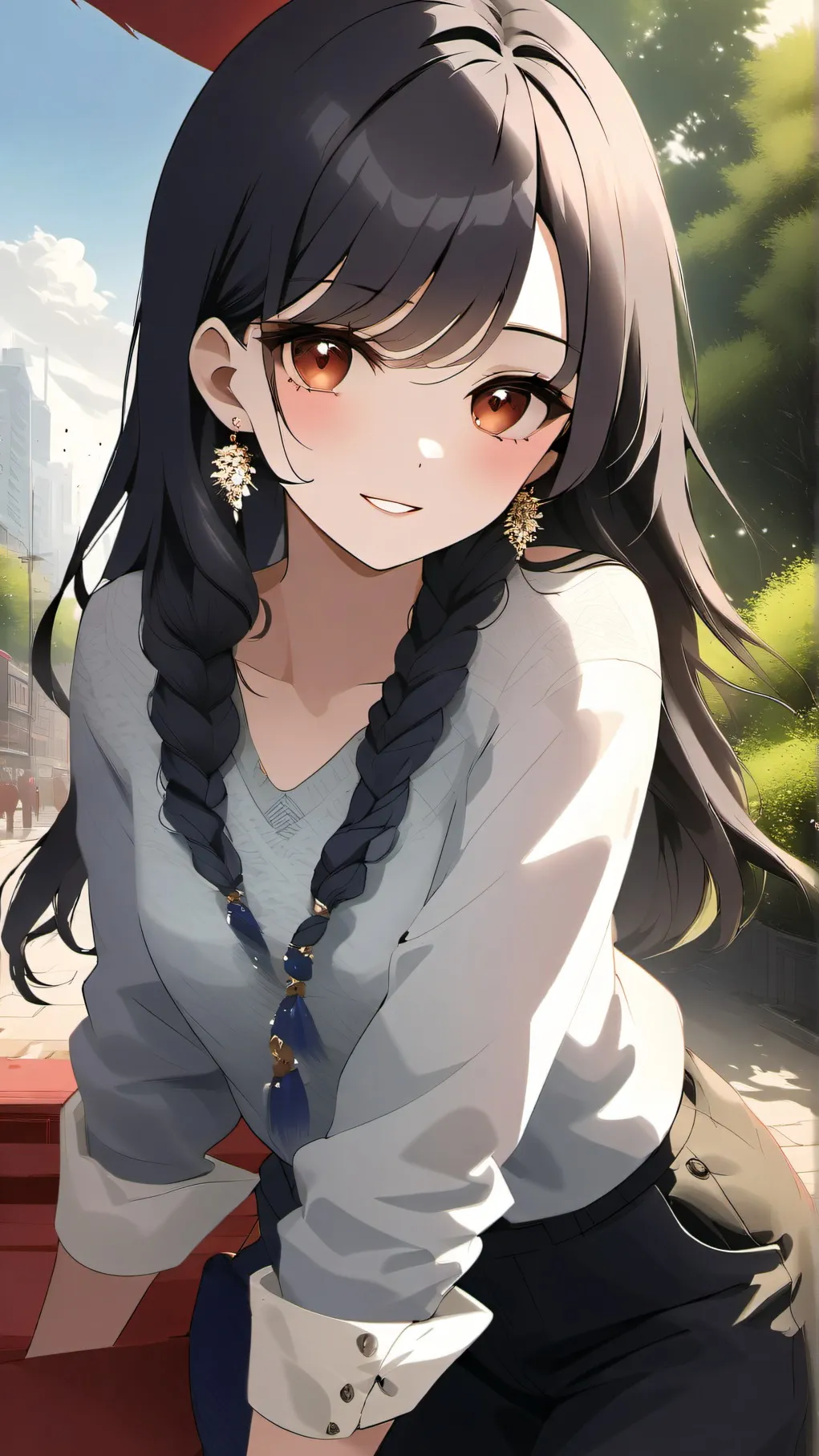 ai character: hi background