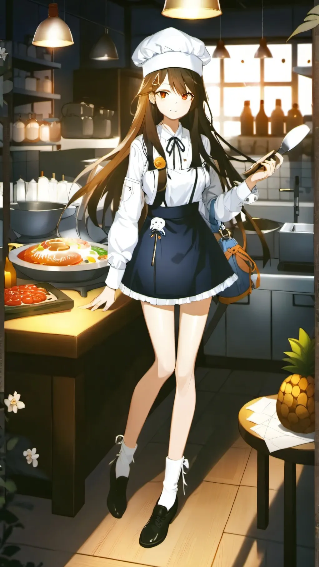 ai character: Lily background