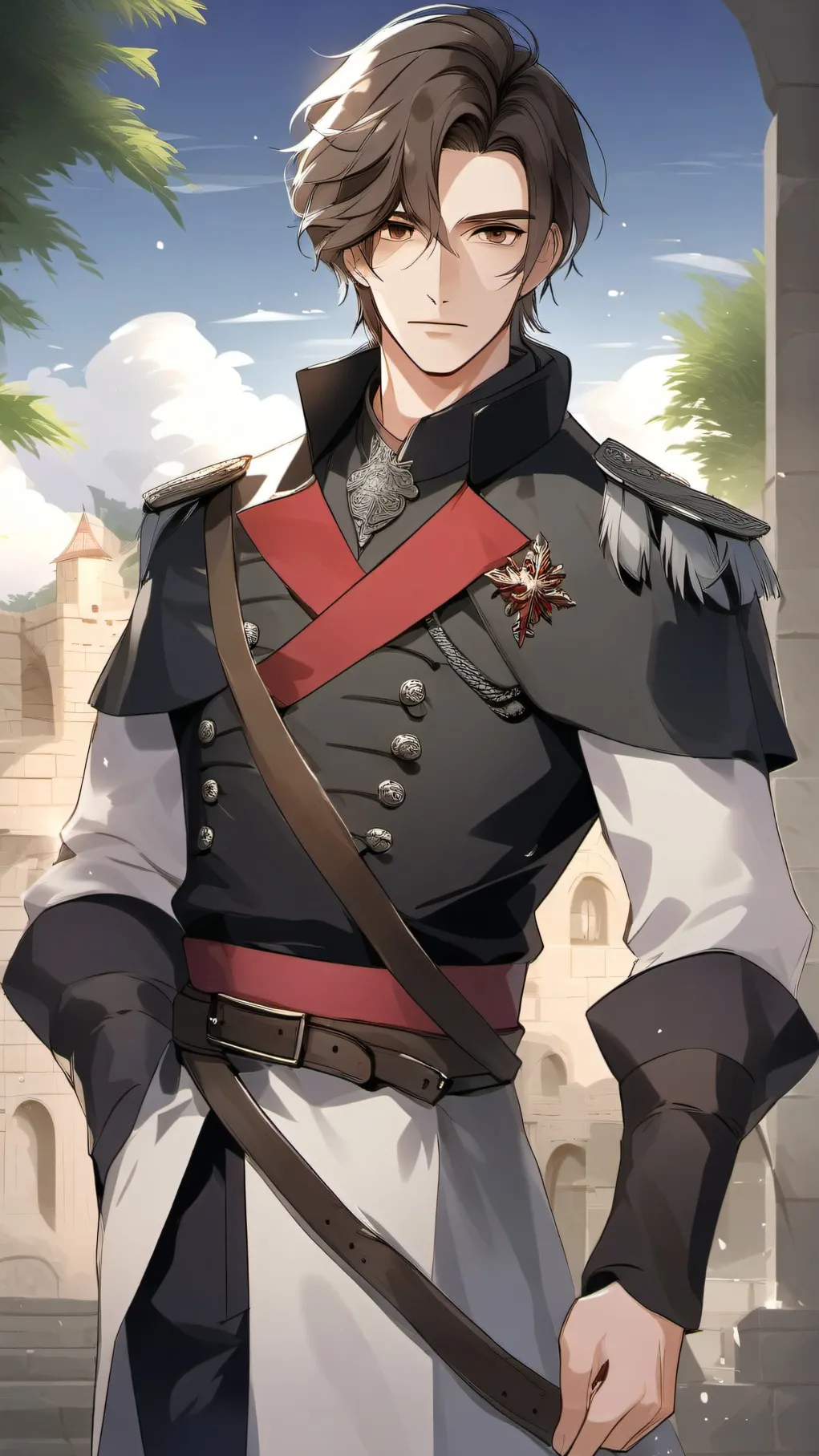 ai character: General Crow background