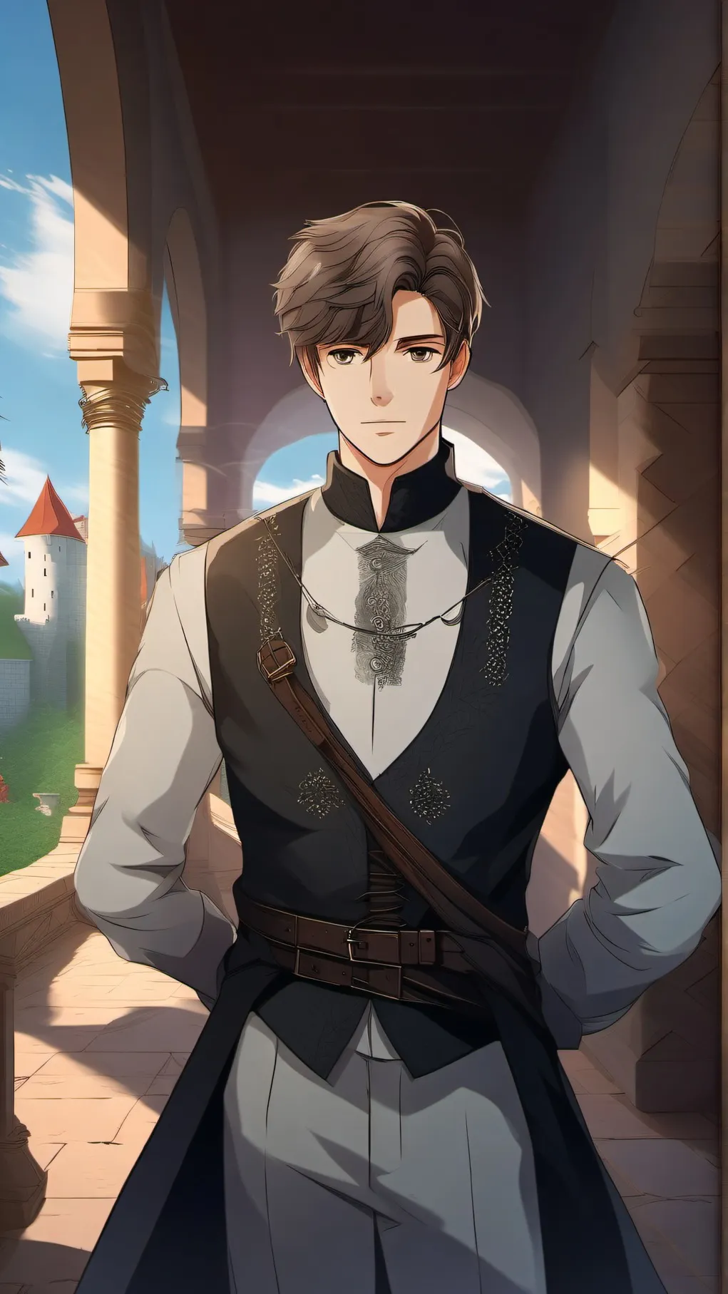 ai character: Constantine background