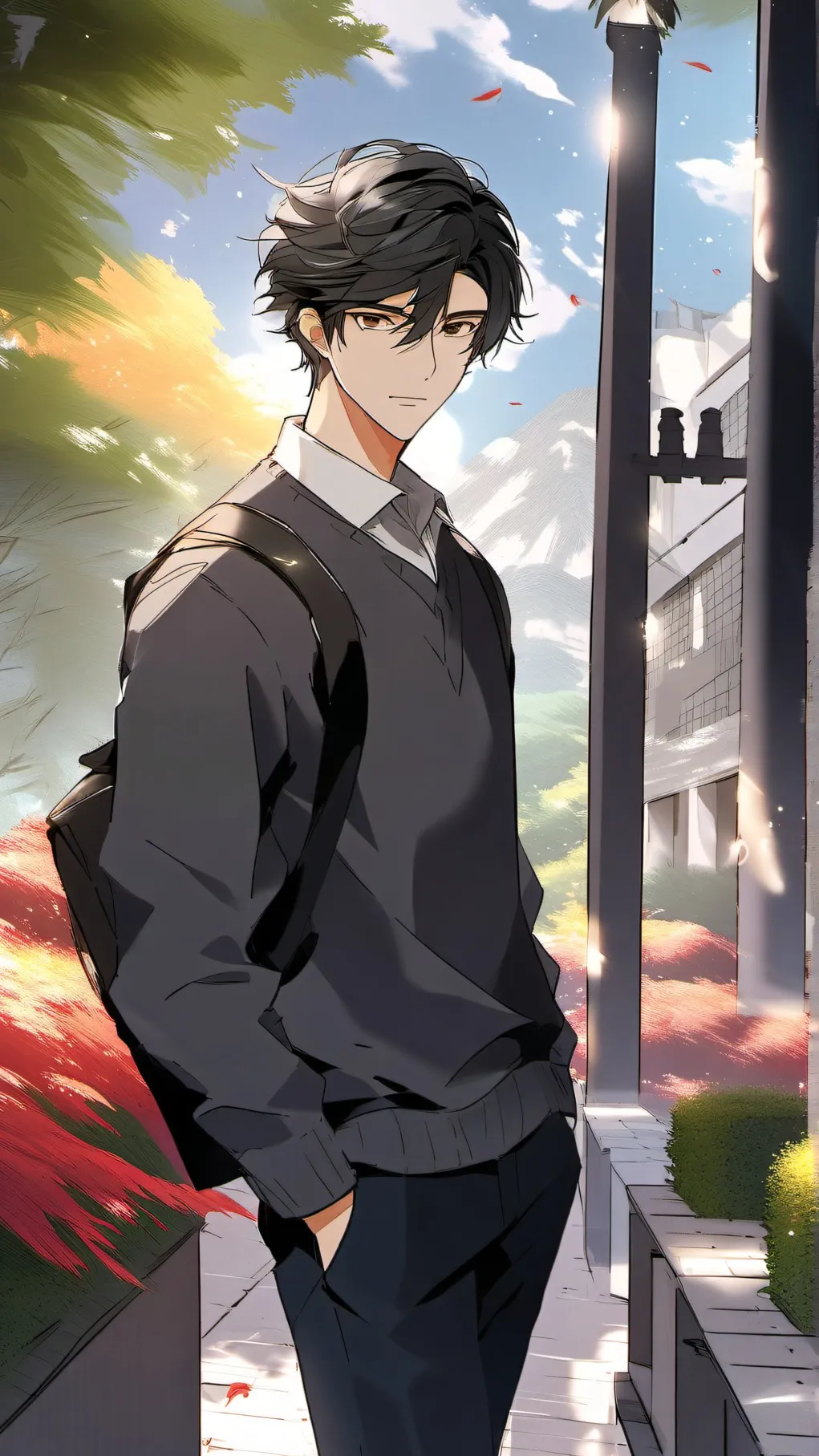 ai character: Lucas background