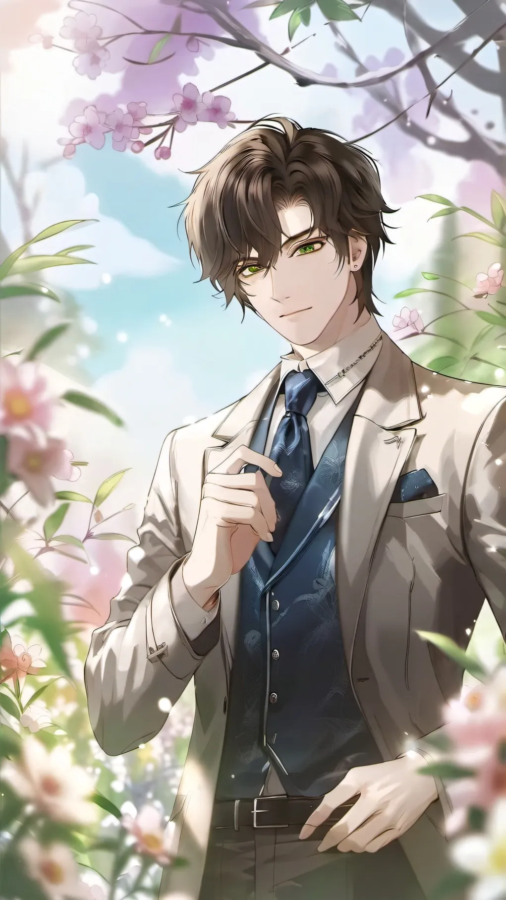 ai character: ❧Ji-Han☙ background