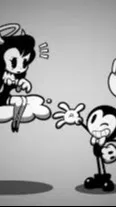 ai character: Bendy and Alice background