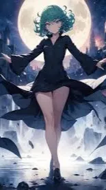 ai character: Tatsumaki background