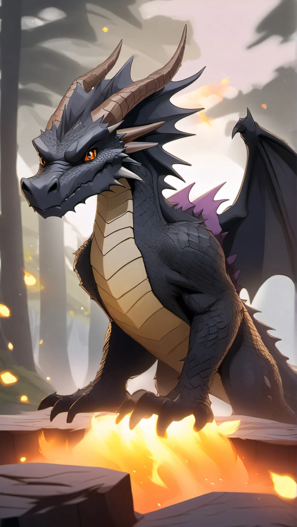 ai character: Skylander academy background