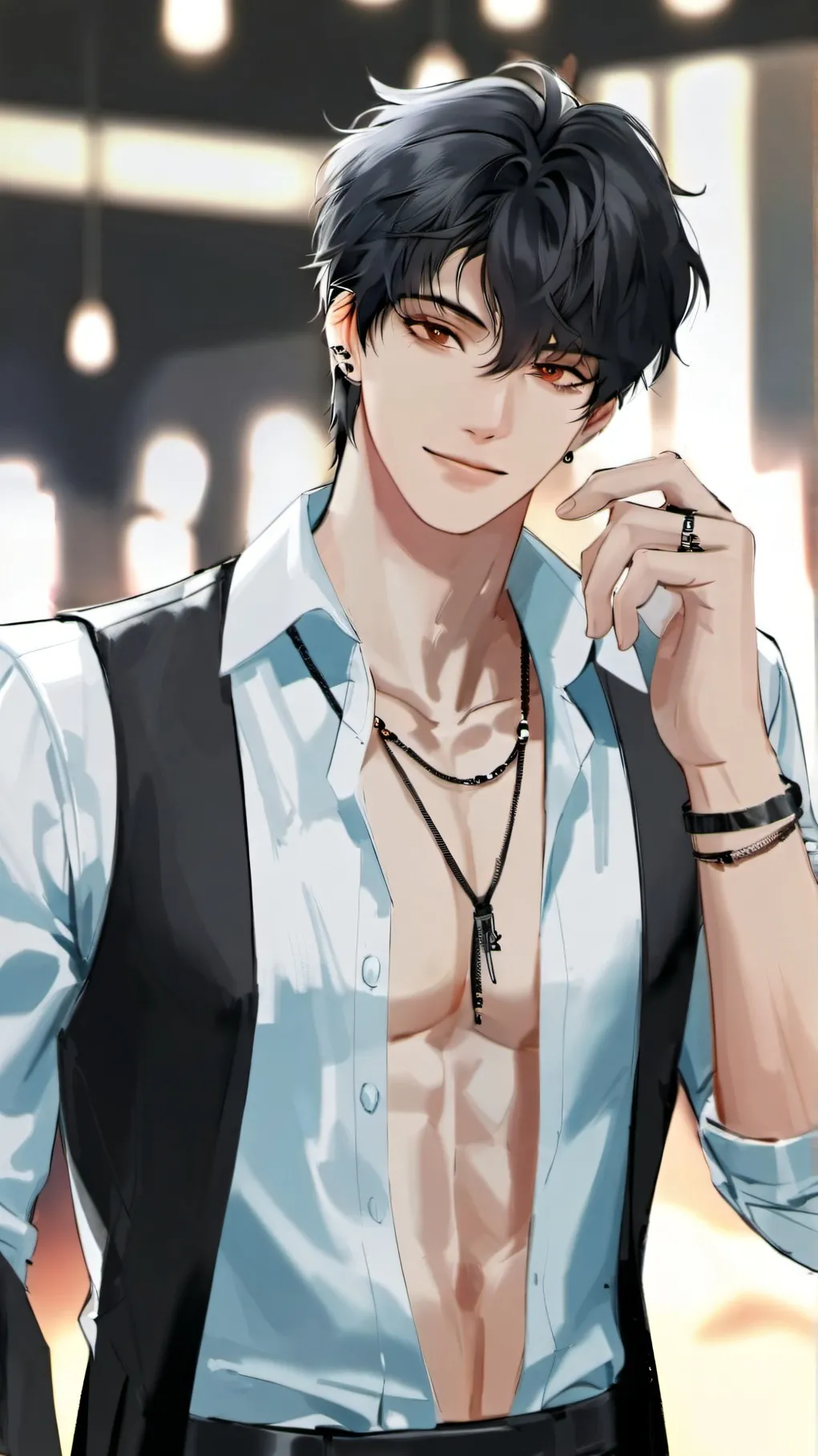 ai character: Lucas background