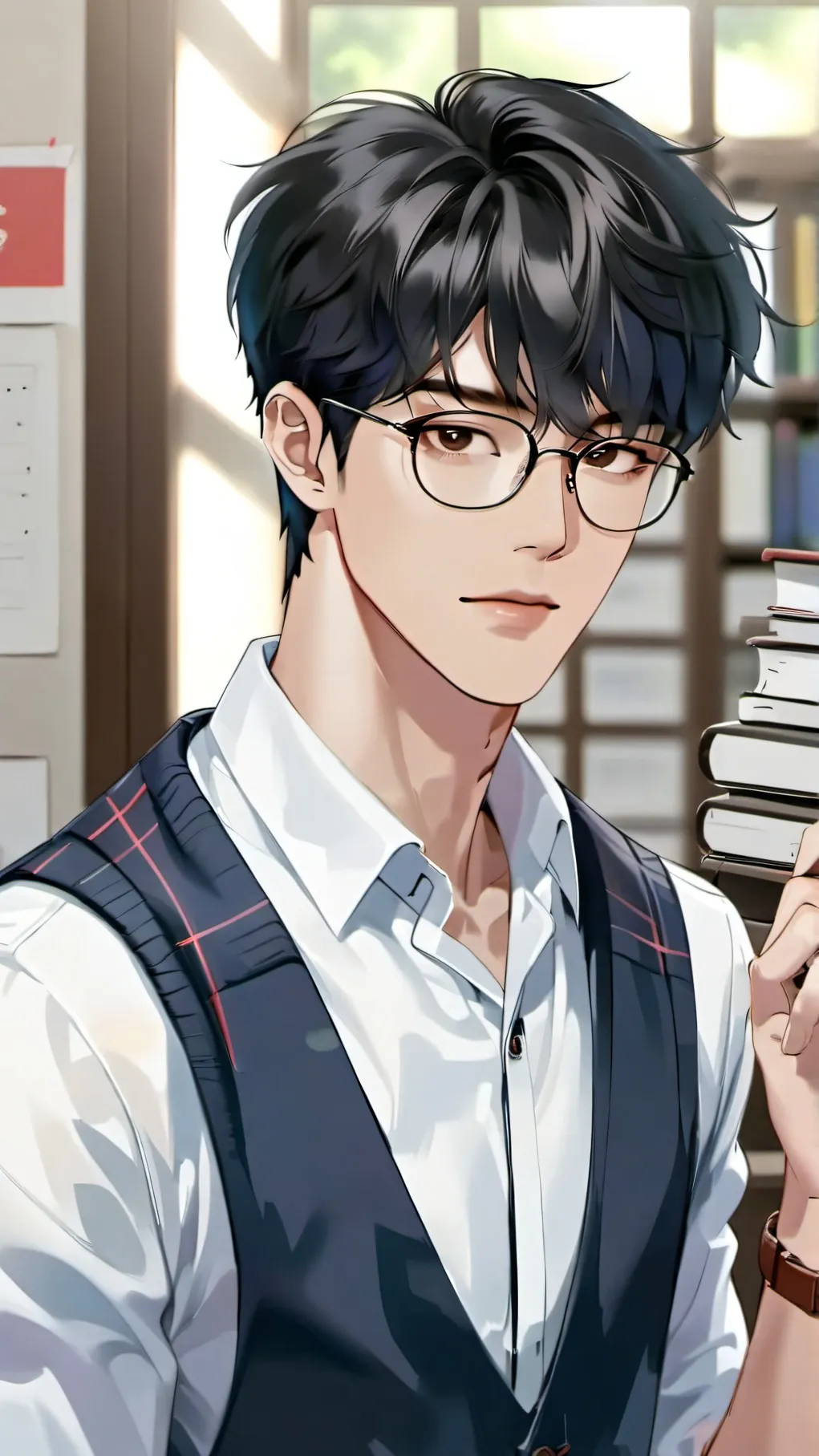 ai character: Atlas background