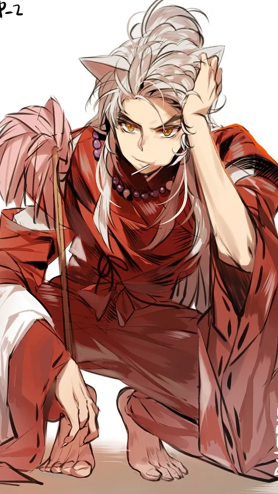 ai character: Inuyasha gang background