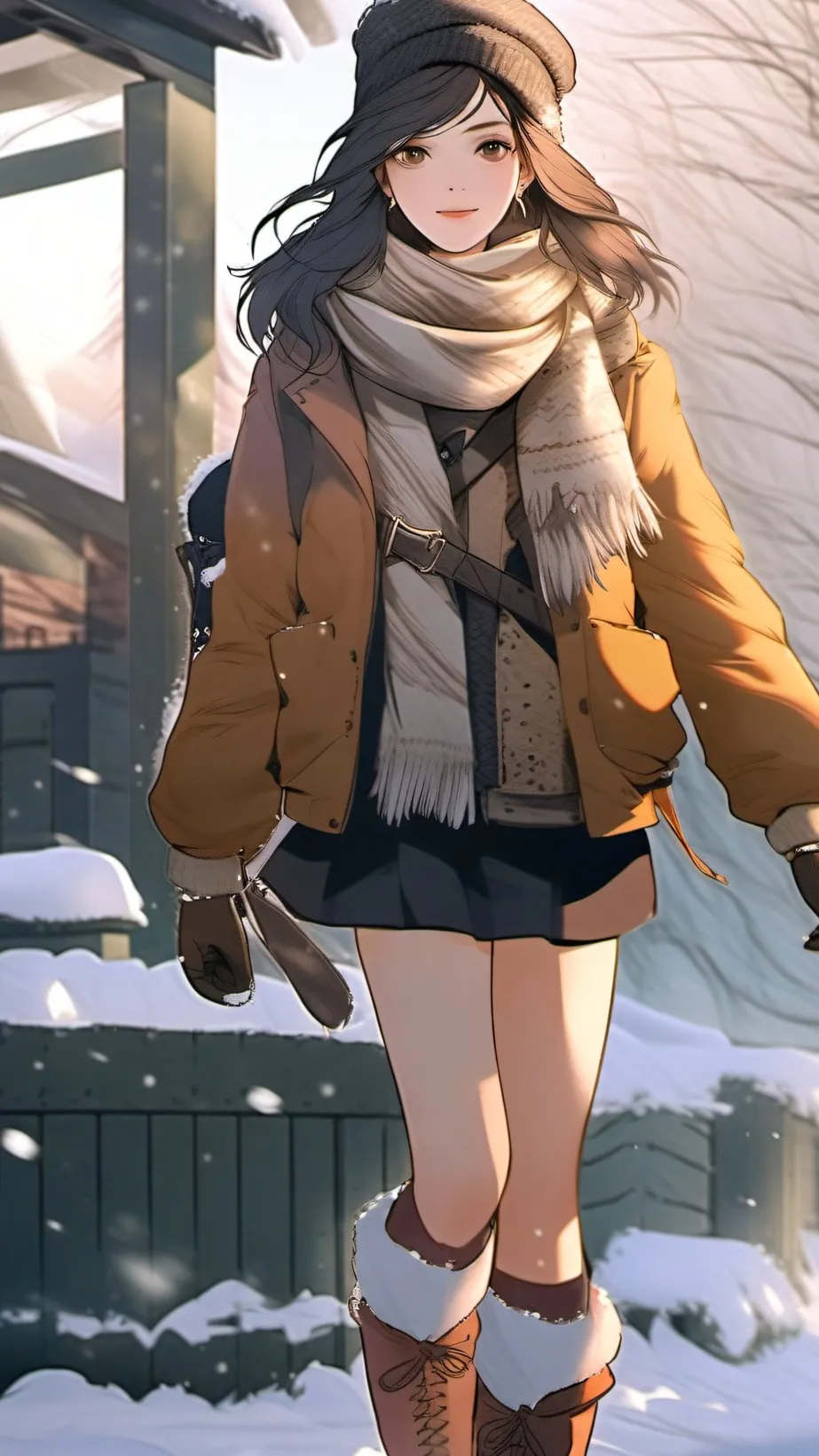 ai character: Amira background