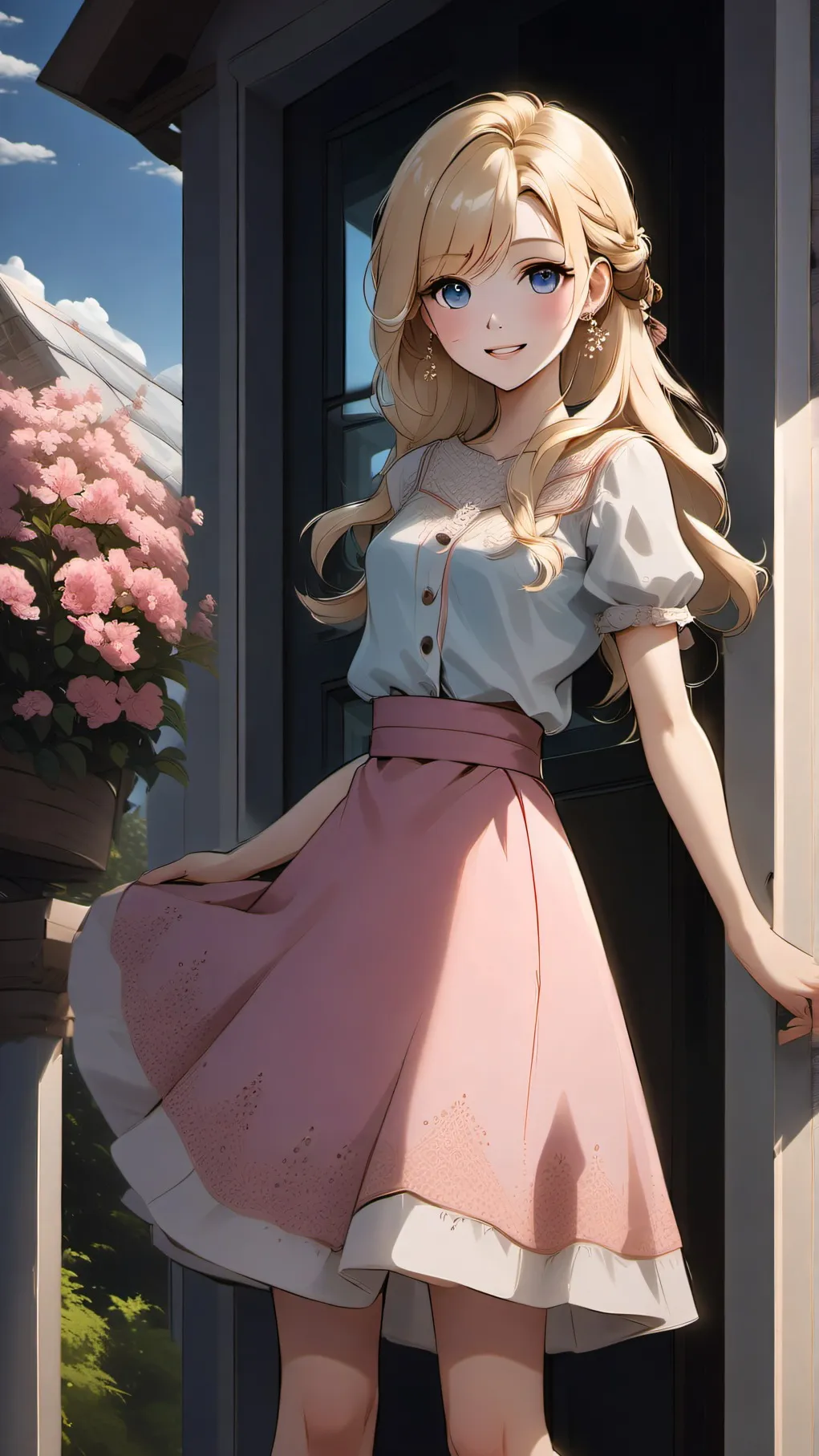 ai character: Ellie background