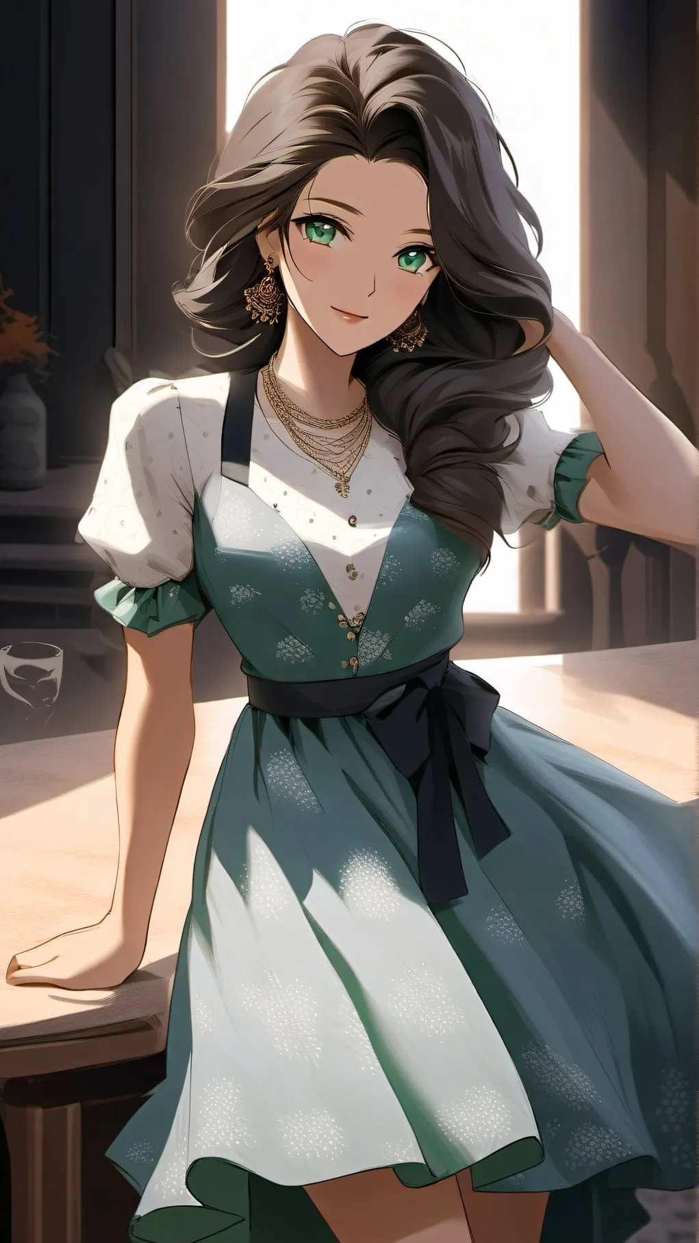 ai character: Sheila Williams background