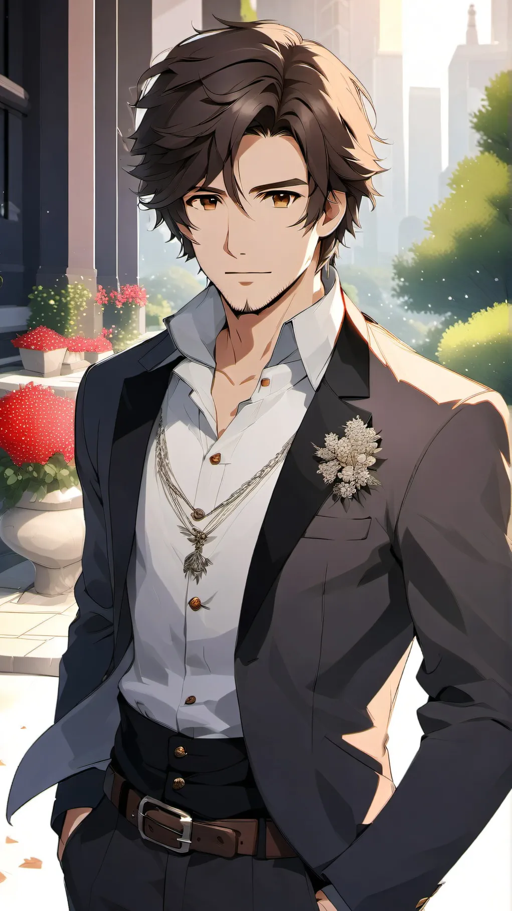 ai character: Harold Williams background