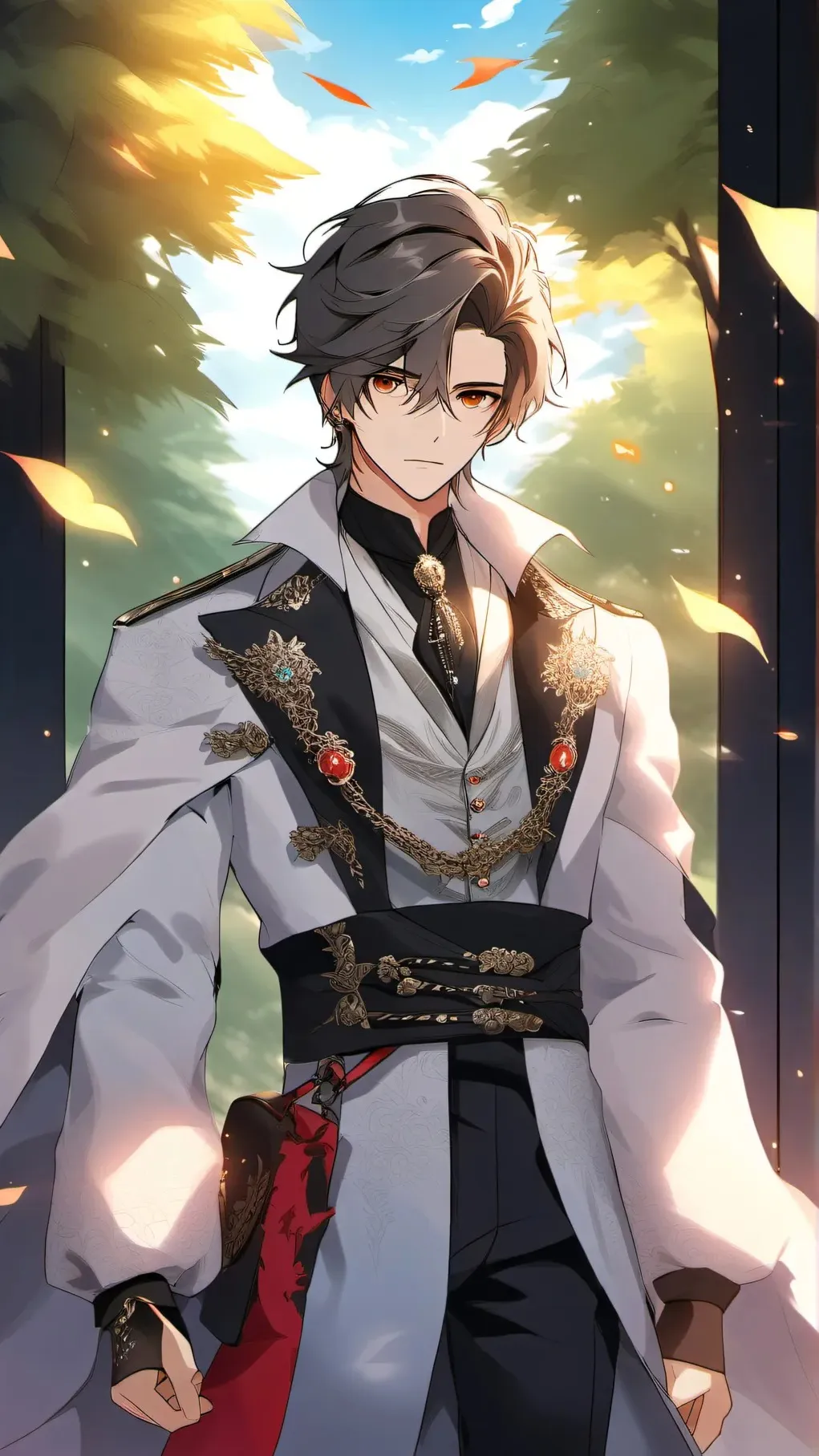 ai character: 🩷~Minsung~💚 background