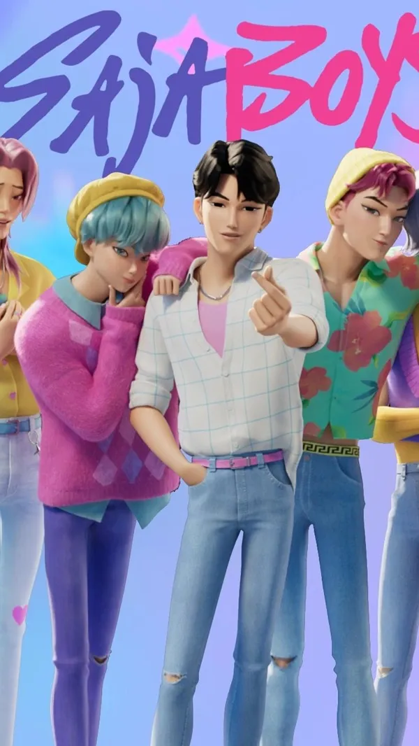 ai character: Saja boys background