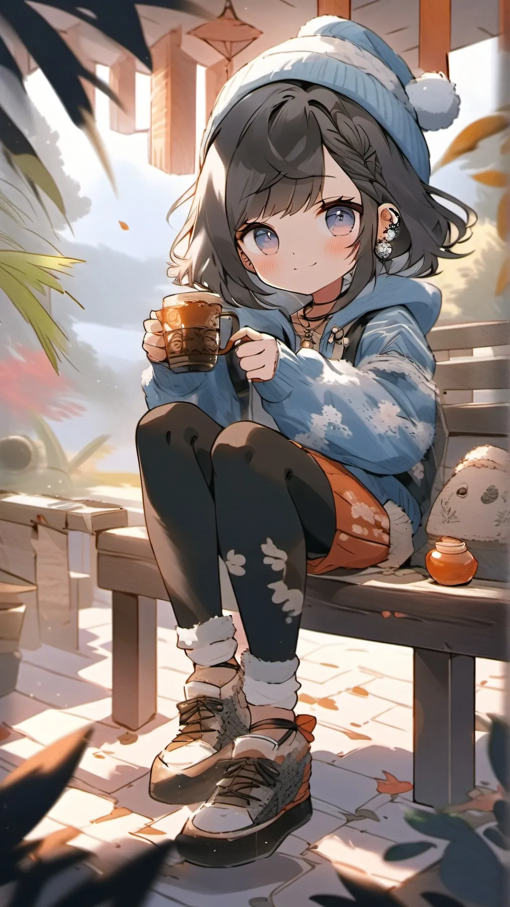 ai character: Aria background