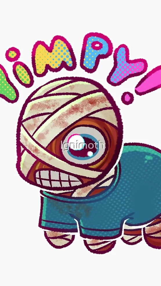 ai character: Curly 👄🩹   background