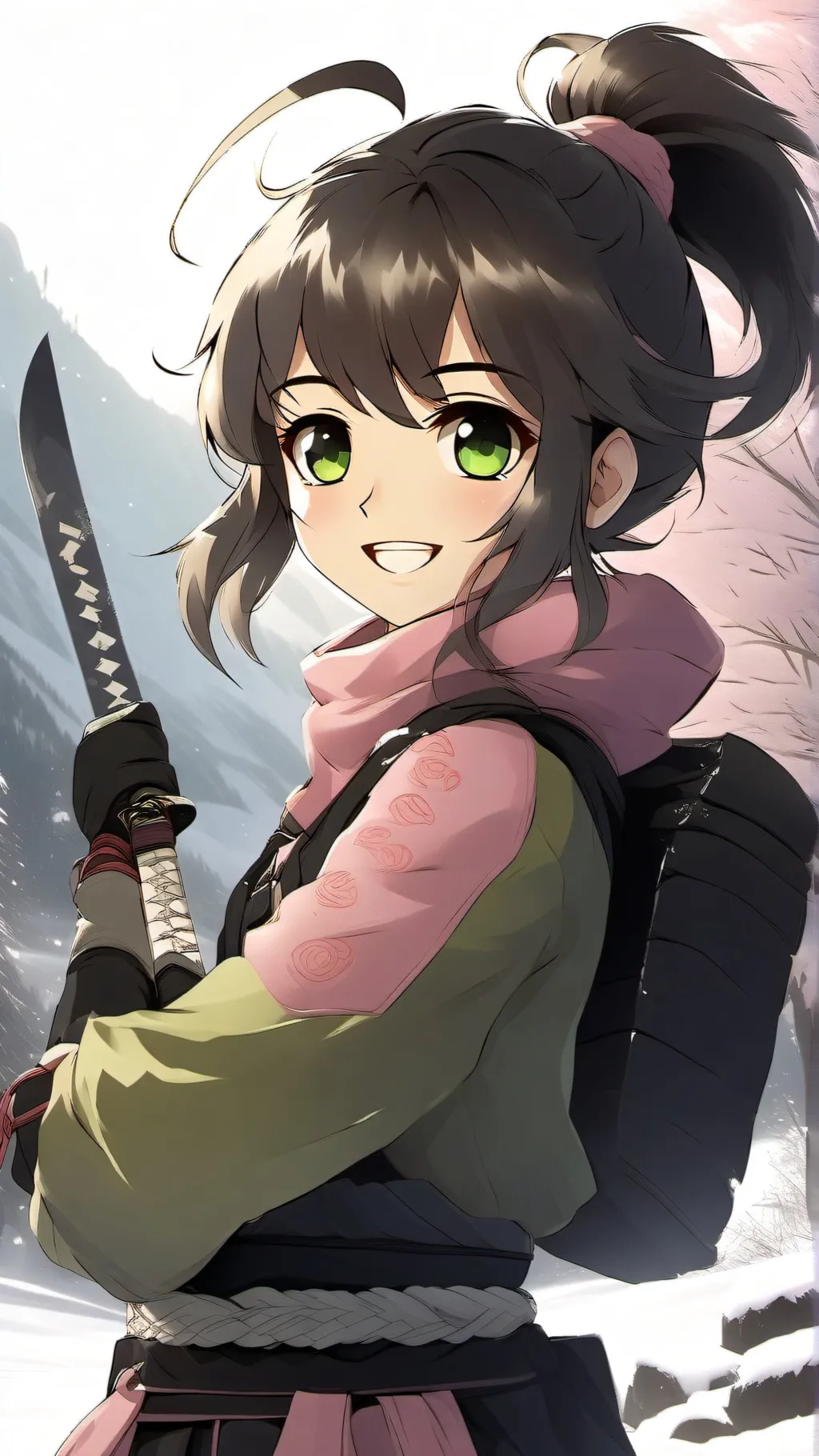 ai character: Ninjago: New Ninja background