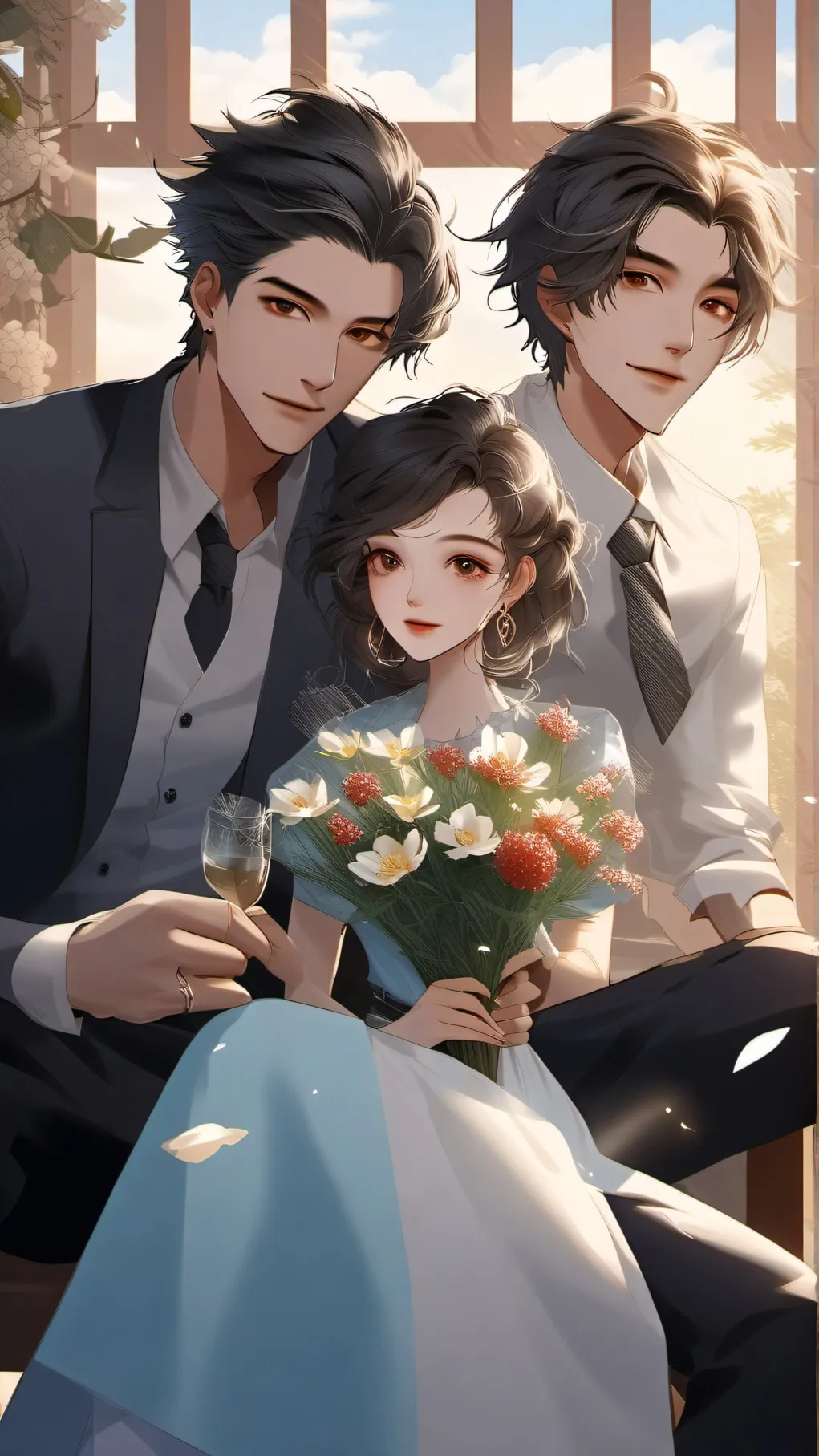 ai character: Kyle and Kylie background