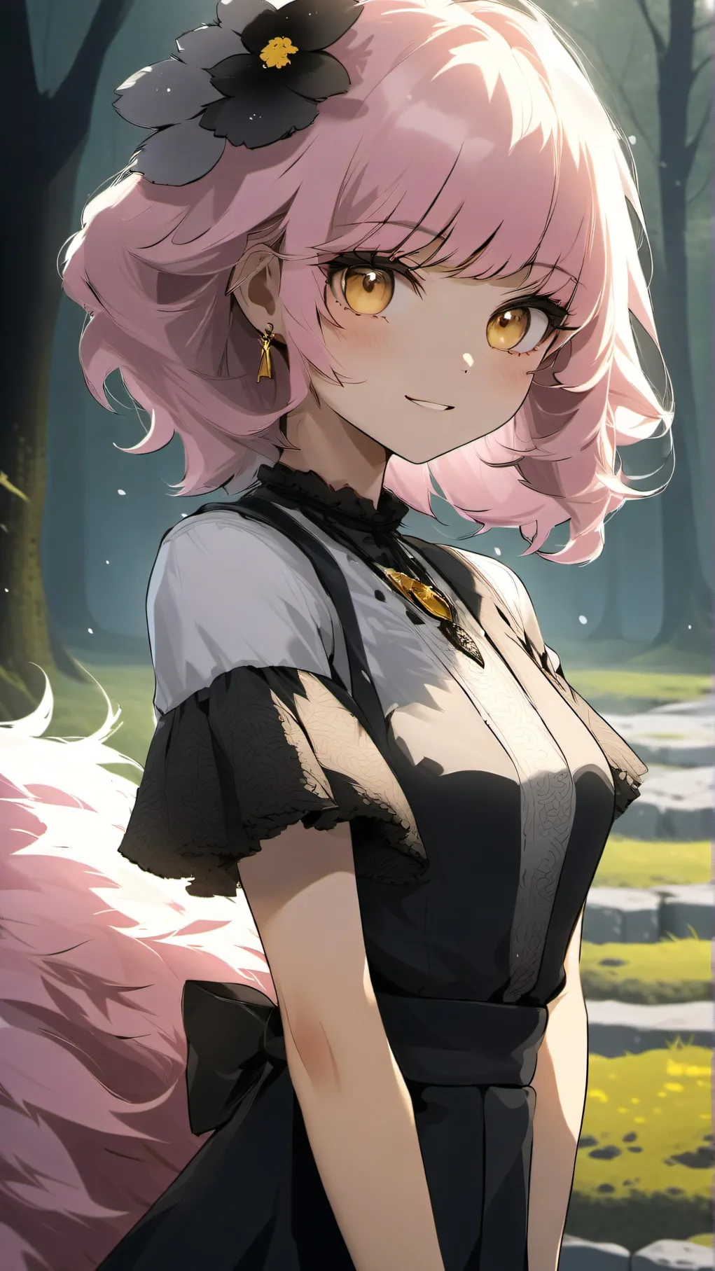 ai character: Mina Ashido background