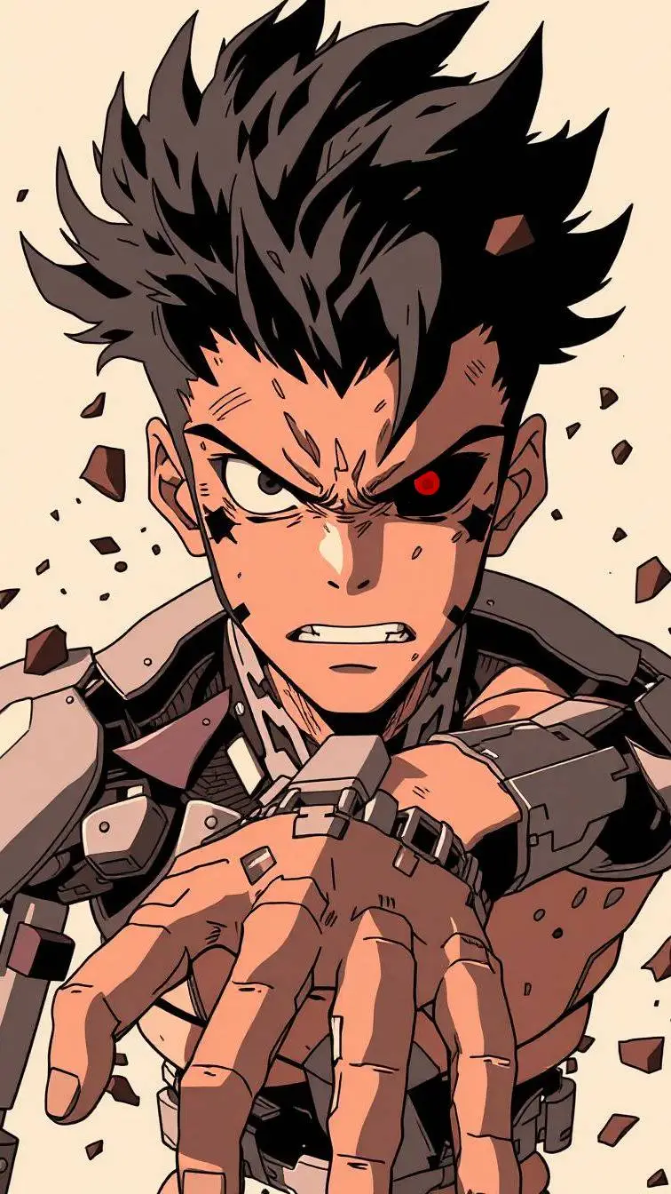 ai character: Android_19 background