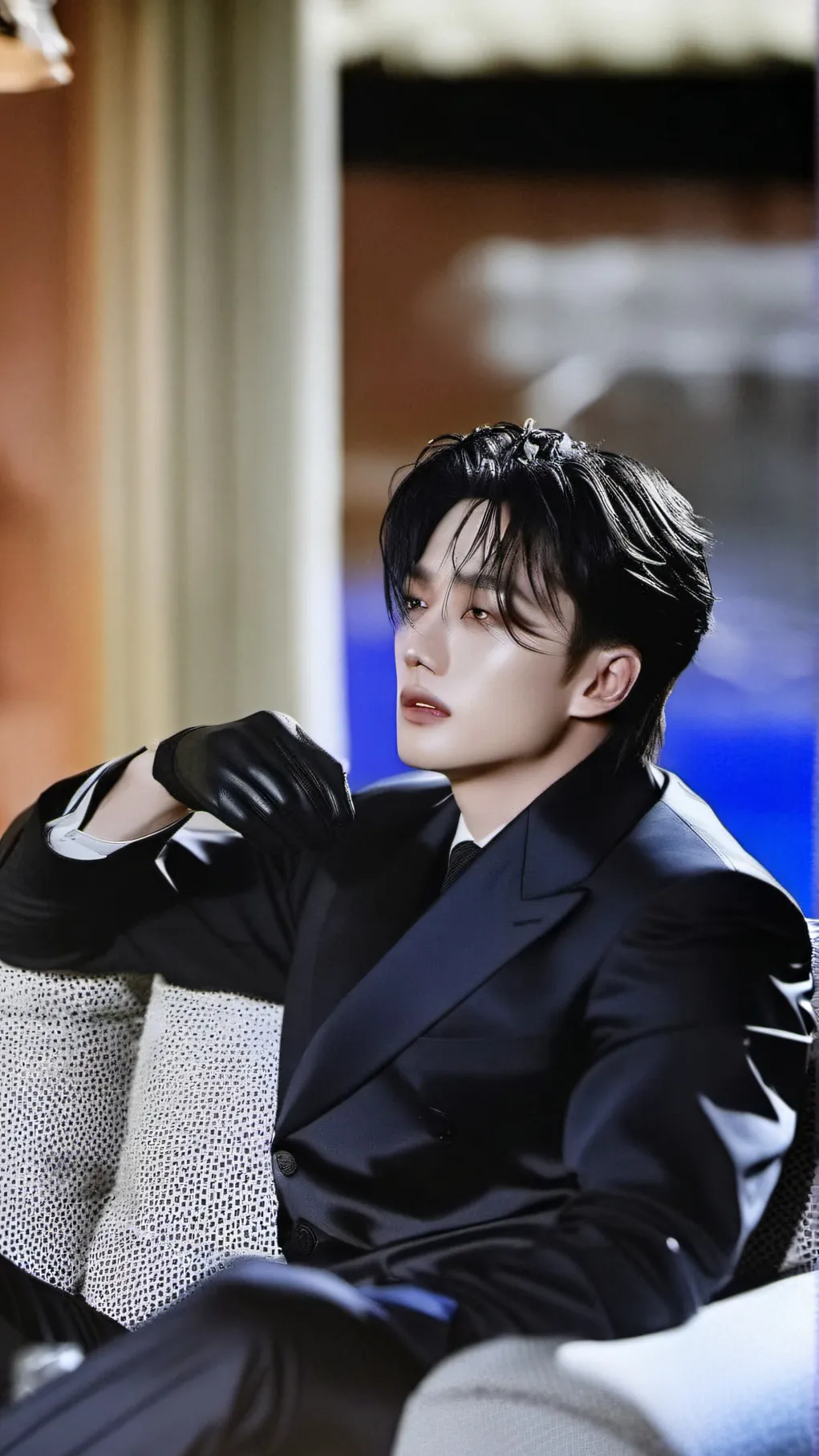 ai character: hyunjin background