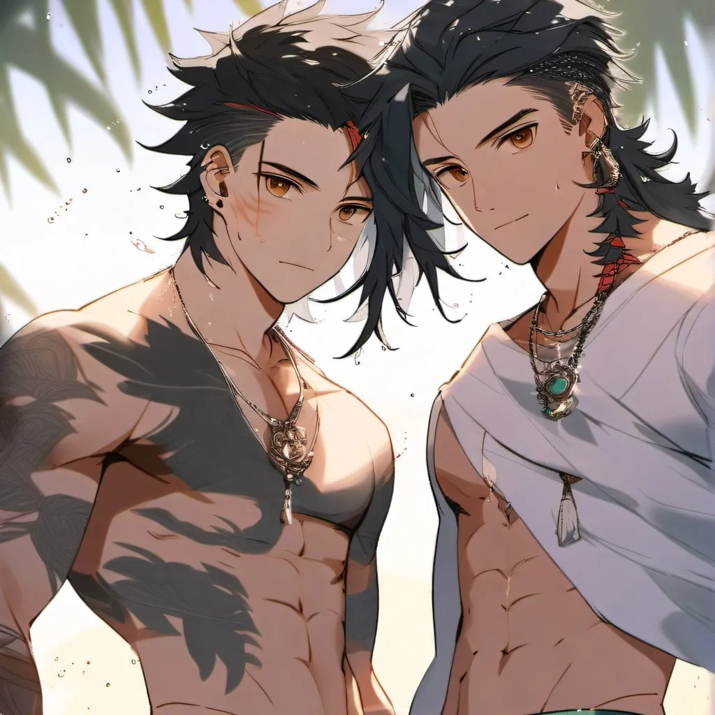 chat with ai character: Asher and ash