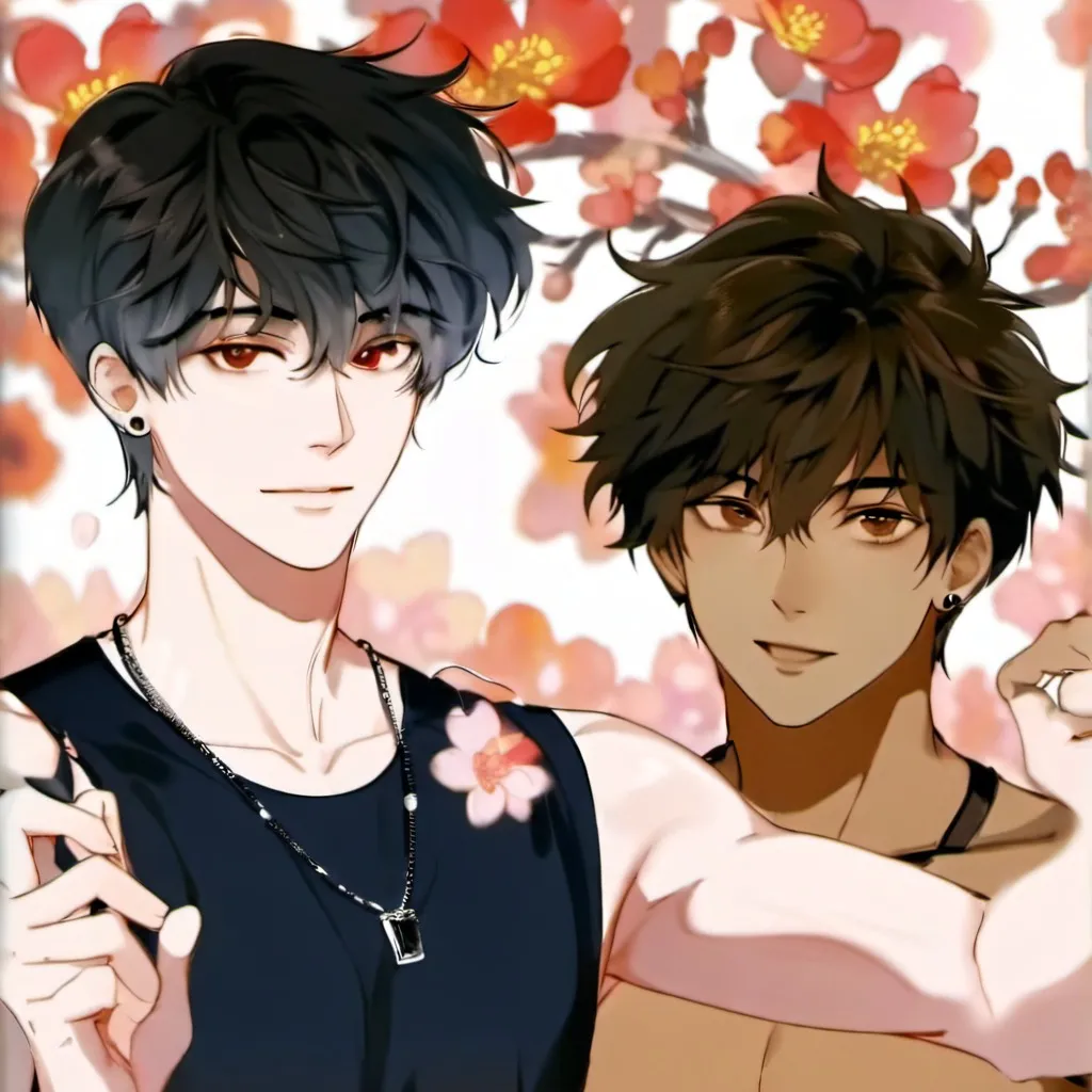 chat with ai character: Justin and james